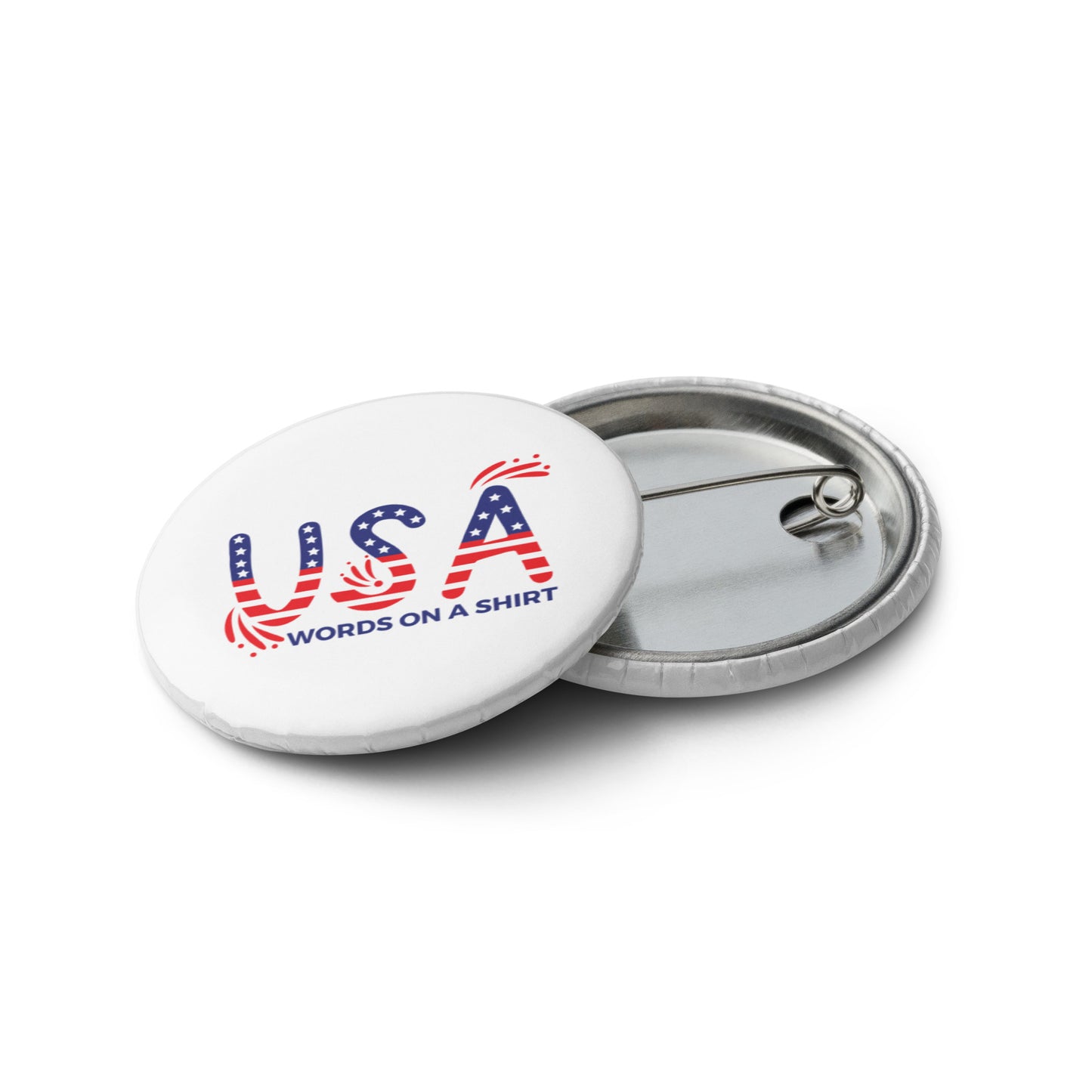 Set Of 5 Custom Buttons-USA