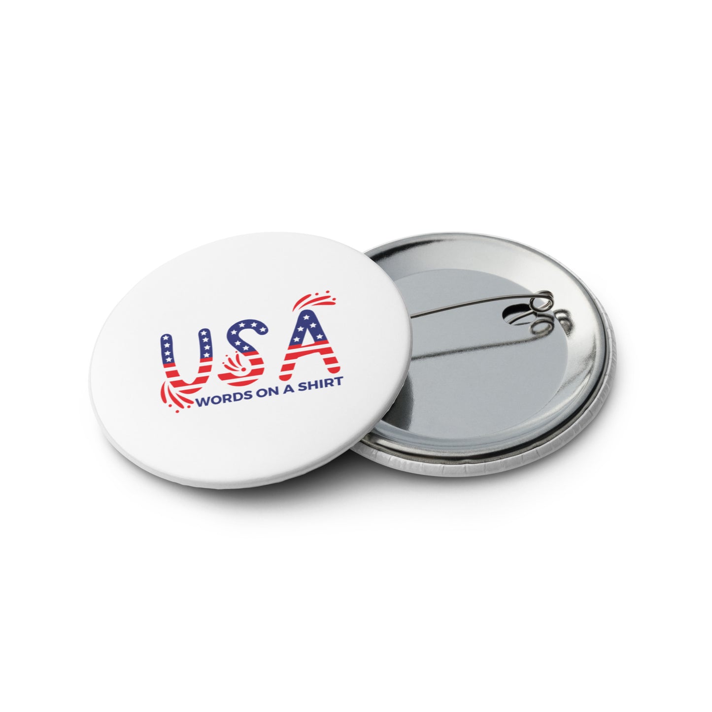 Set Of 5 Custom Buttons-USA
