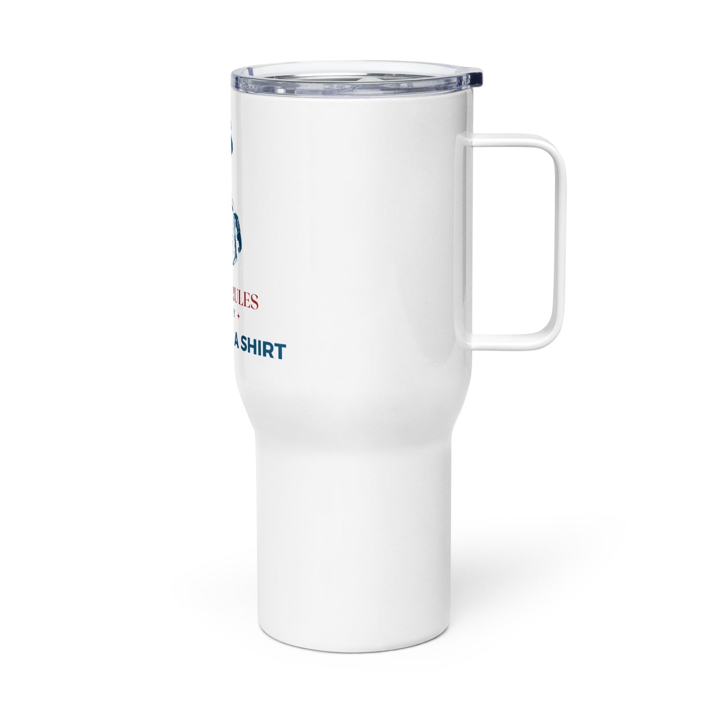 Travel Mug With Handle-America Rules
