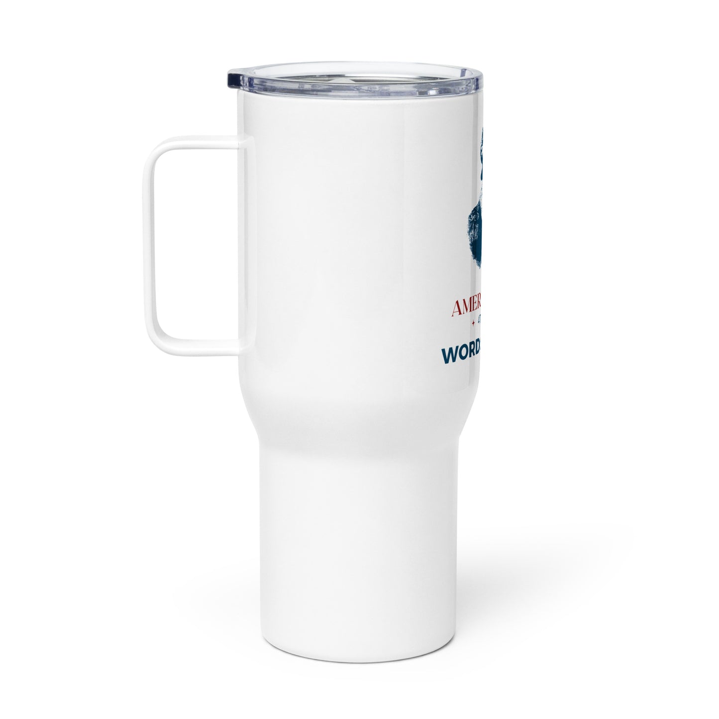 Travel Mug With Handle-America Rules
