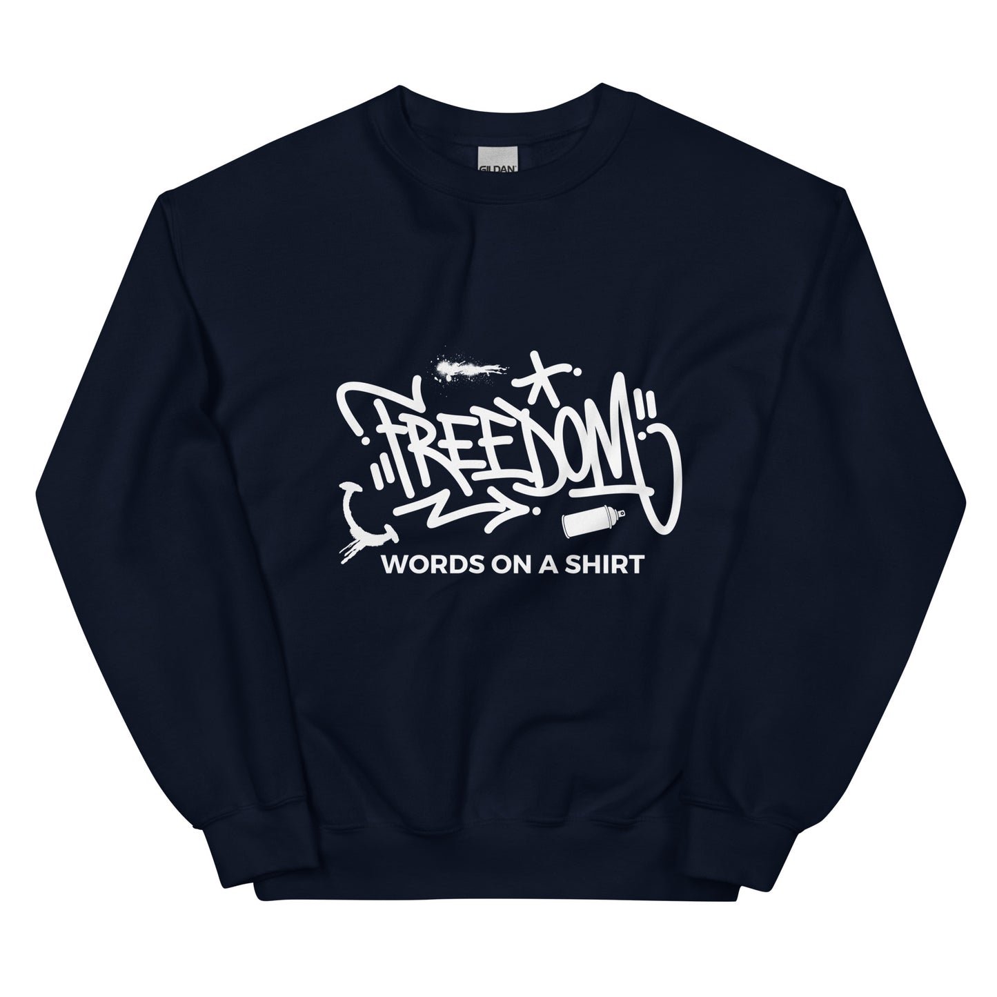 Get ready to feel the Freedom with this comfy and durable sweatshirt! Perfect for chilly months, it's pre-shrunk and features a classic fit. Plus, the air-jet spun yarn gives it a soft touch and long-lasting wear.