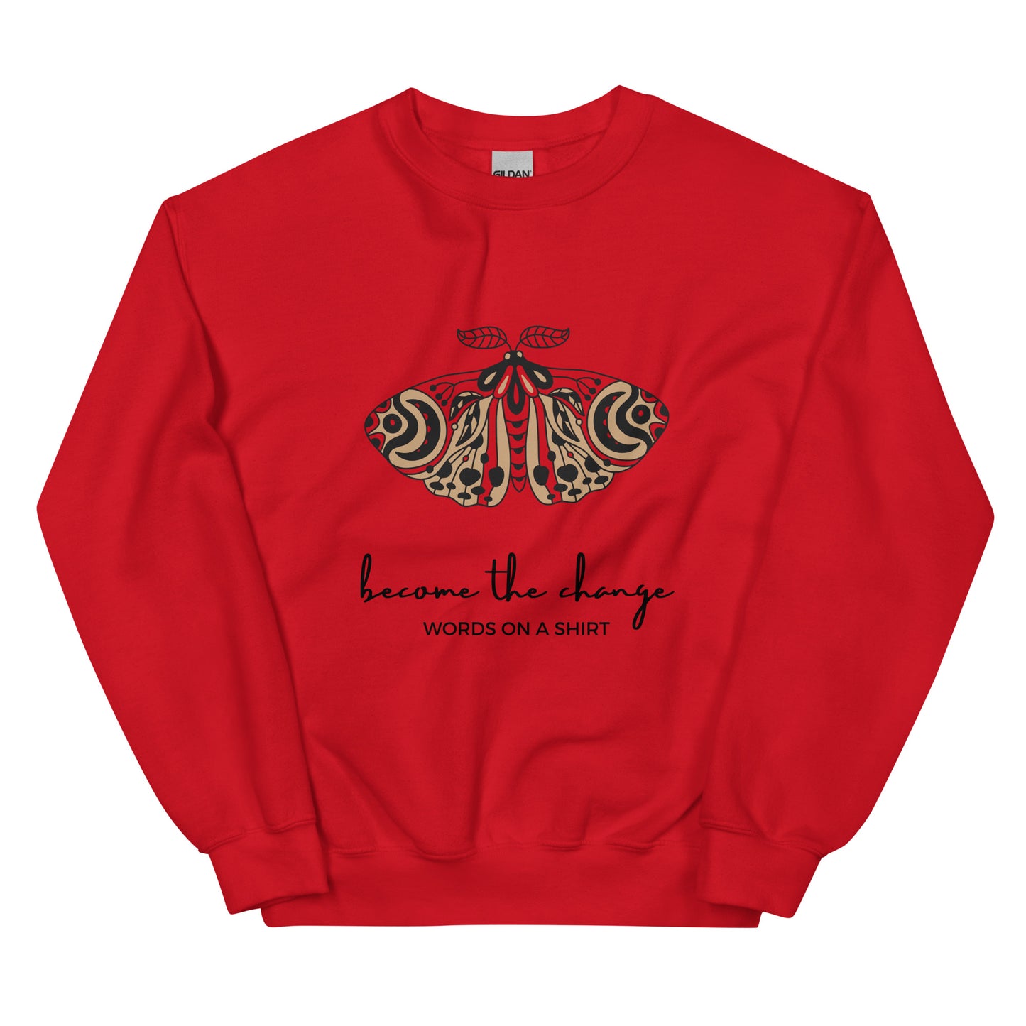 Let your inner truth shine with this comfy unisex sweatshirt! With a classic fit and a unique inspirational design, you'll look and feel your best at the same time. Plus, the pre-shrunk, yarn-spun fabric will keep you warm and cozy all season long. Change the world with style!