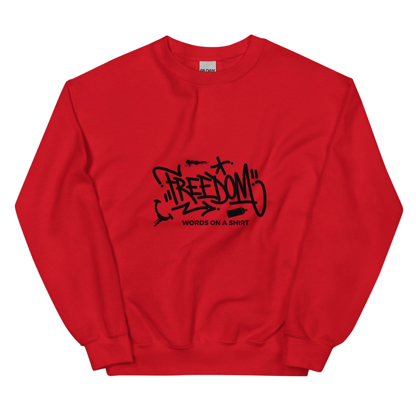 Get ready to feel the Freedom with this comfy and durable sweatshirt! Perfect for chilly months, it's pre-shrunk and features a classic fit. Plus, the air-jet spun yarn gives it a soft touch and long-lasting wear.