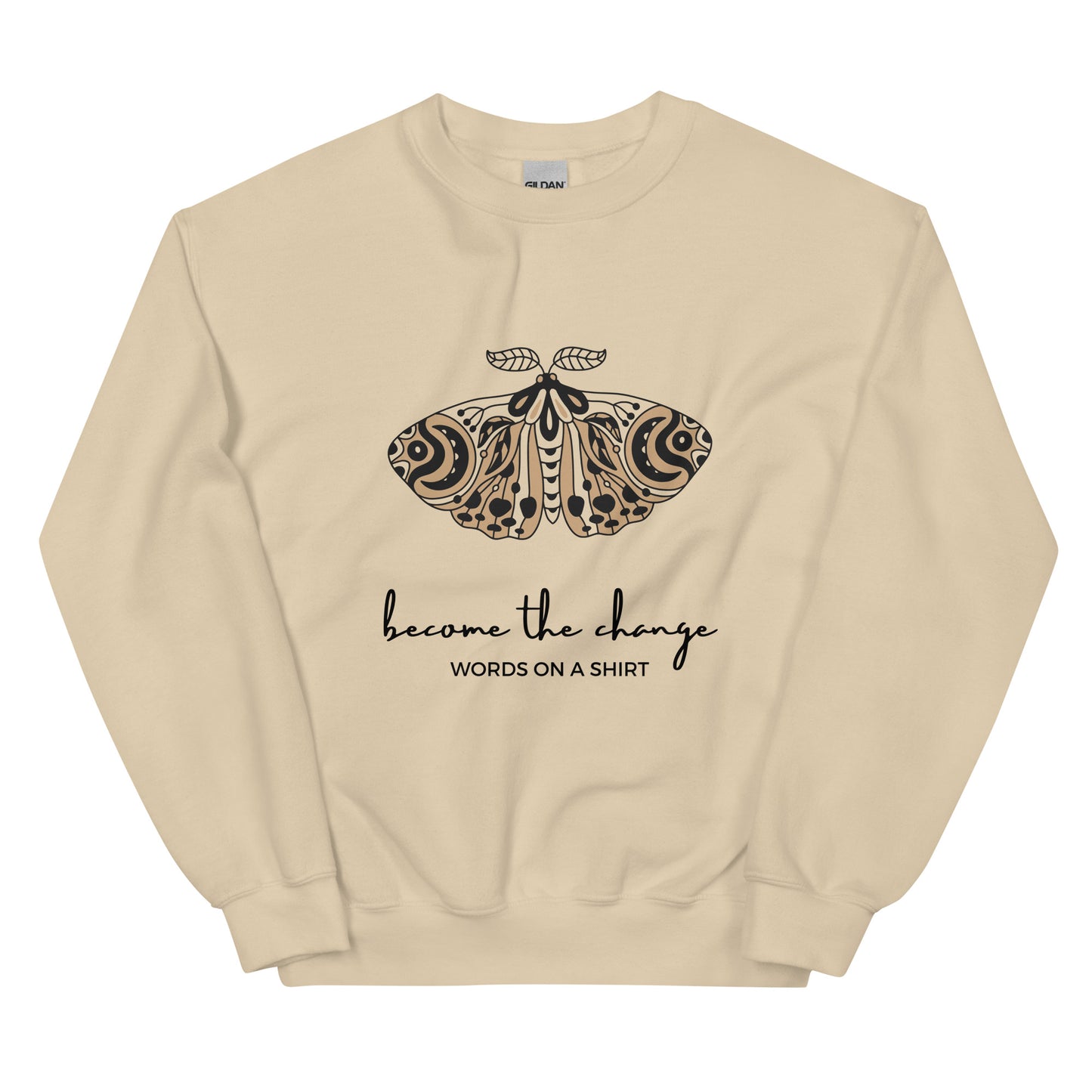 Let your inner truth shine with this comfy unisex sweatshirt! With a classic fit and a unique inspirational design, you'll look and feel your best at the same time. Plus, the pre-shrunk, yarn-spun fabric will keep you warm and cozy all season long. Change the world with style!
