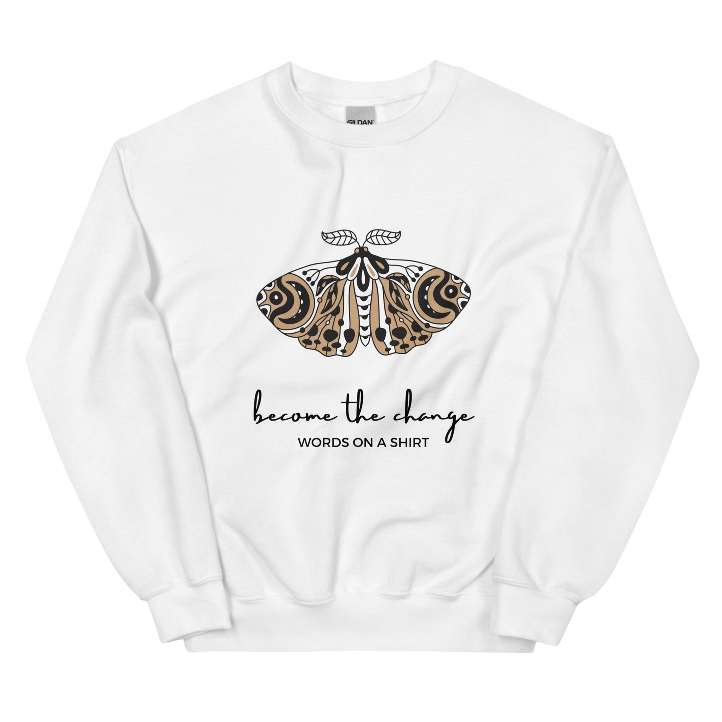 Let your inner truth shine with this comfy unisex sweatshirt! With a classic fit and a unique inspirational design, you'll look and feel your best at the same time. Plus, the pre-shrunk, yarn-spun fabric will keep you warm and cozy all season long. Change the world with style!