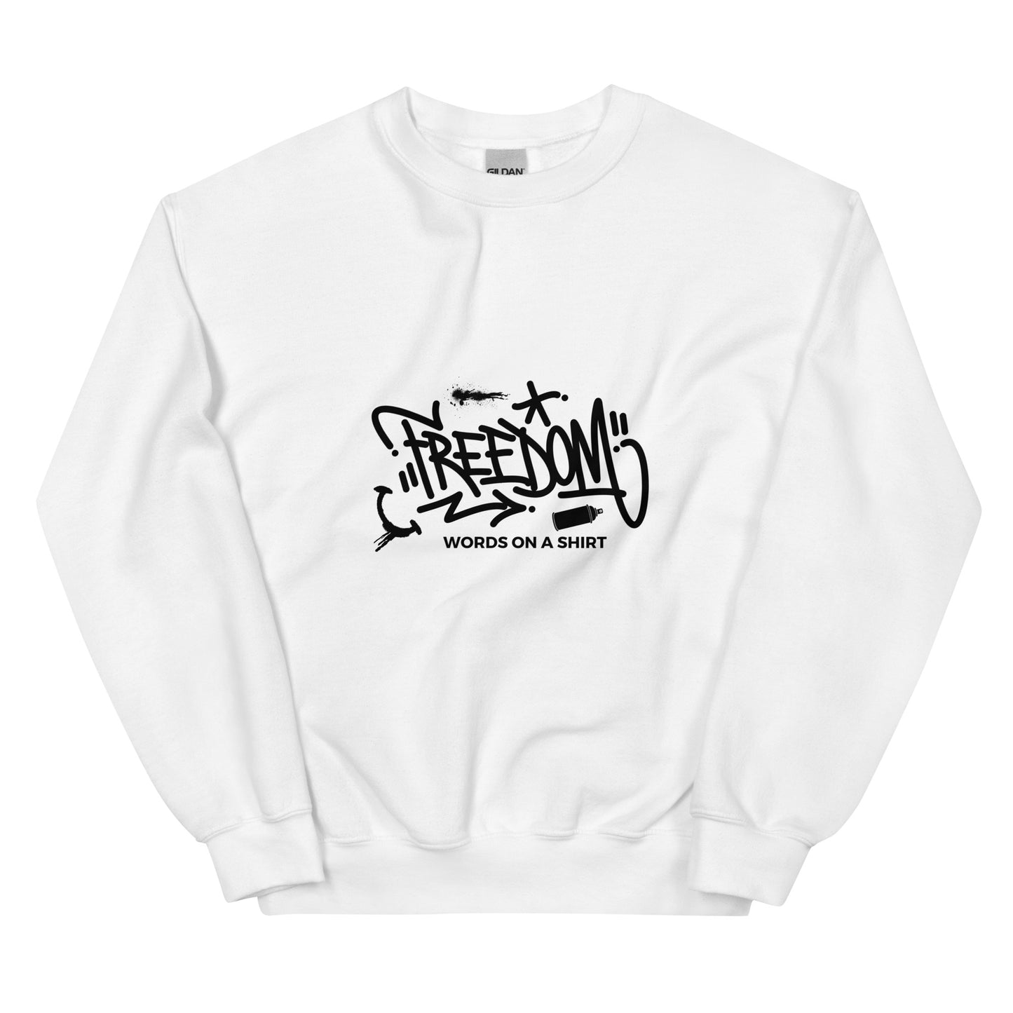 Get ready to feel the Freedom with this comfy and durable sweatshirt! Perfect for chilly months, it's pre-shrunk and features a classic fit. Plus, the air-jet spun yarn gives it a soft touch and long-lasting wear.
