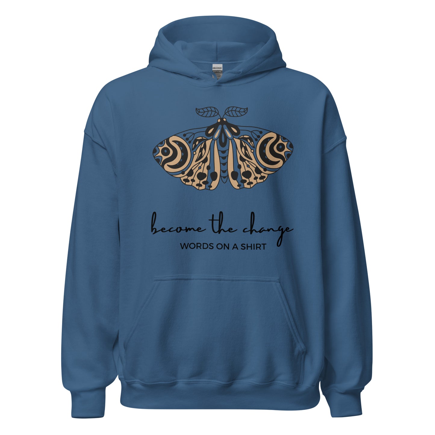 This unisex hoodie is perfect for any change-maker! With a soft, smooth and stylish feel, it's the perfect piece of apparel for chillier nights. Wrap yourself up in this fashionable hoodie and show the world you're ready to Become The Change.