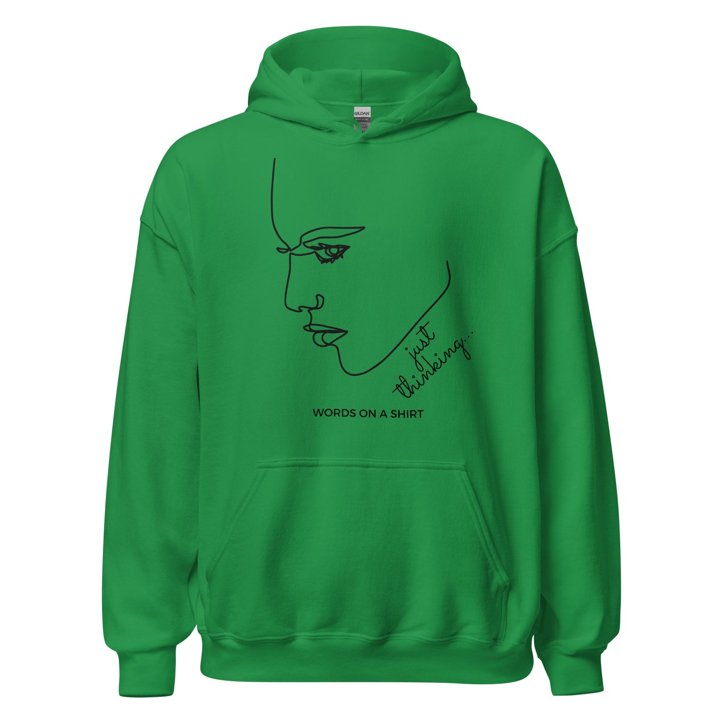 For cooler evenings, choose a soft, smooth, and stylish hoodie that will become your cozy go-to. Just Thinking, the perfect choice for everyone seeking ultimate comfort and style.