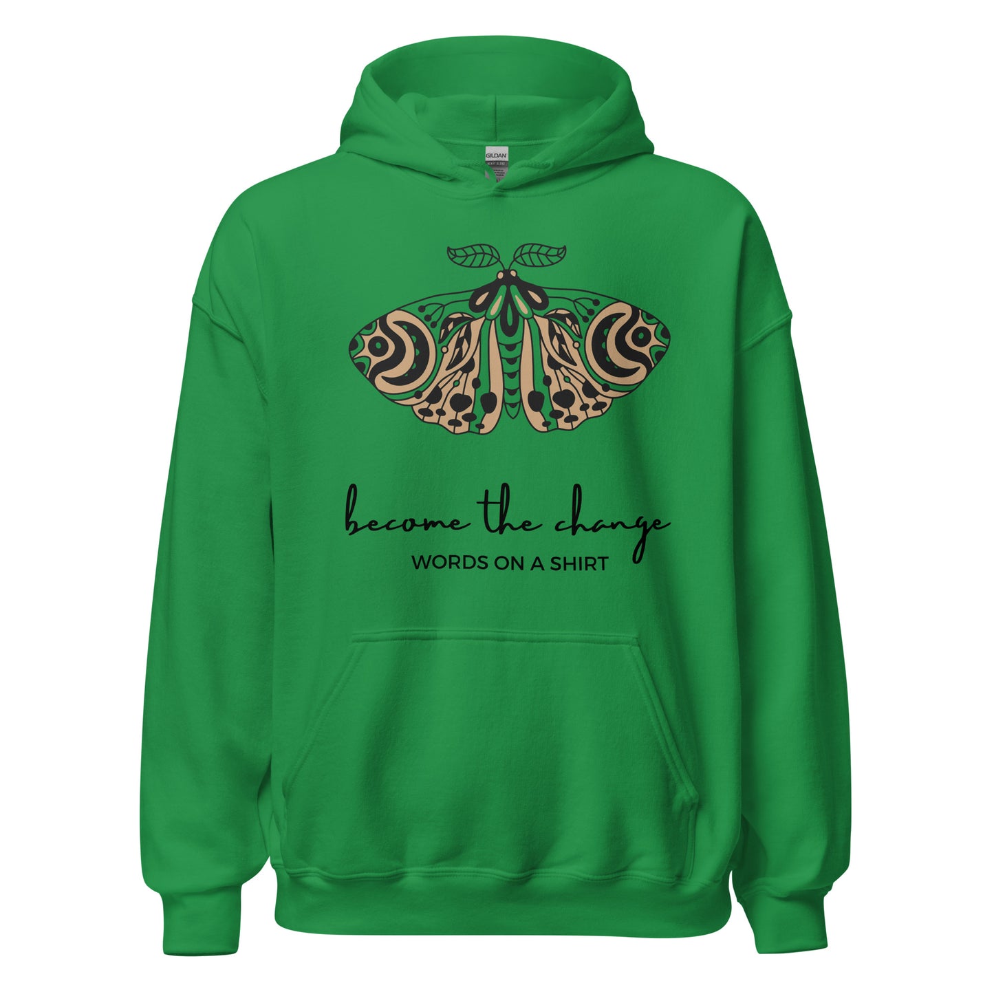 This unisex hoodie is perfect for any change-maker! With a soft, smooth and stylish feel, it's the perfect piece of apparel for chillier nights. Wrap yourself up in this fashionable hoodie and show the world you're ready to Become The Change.
