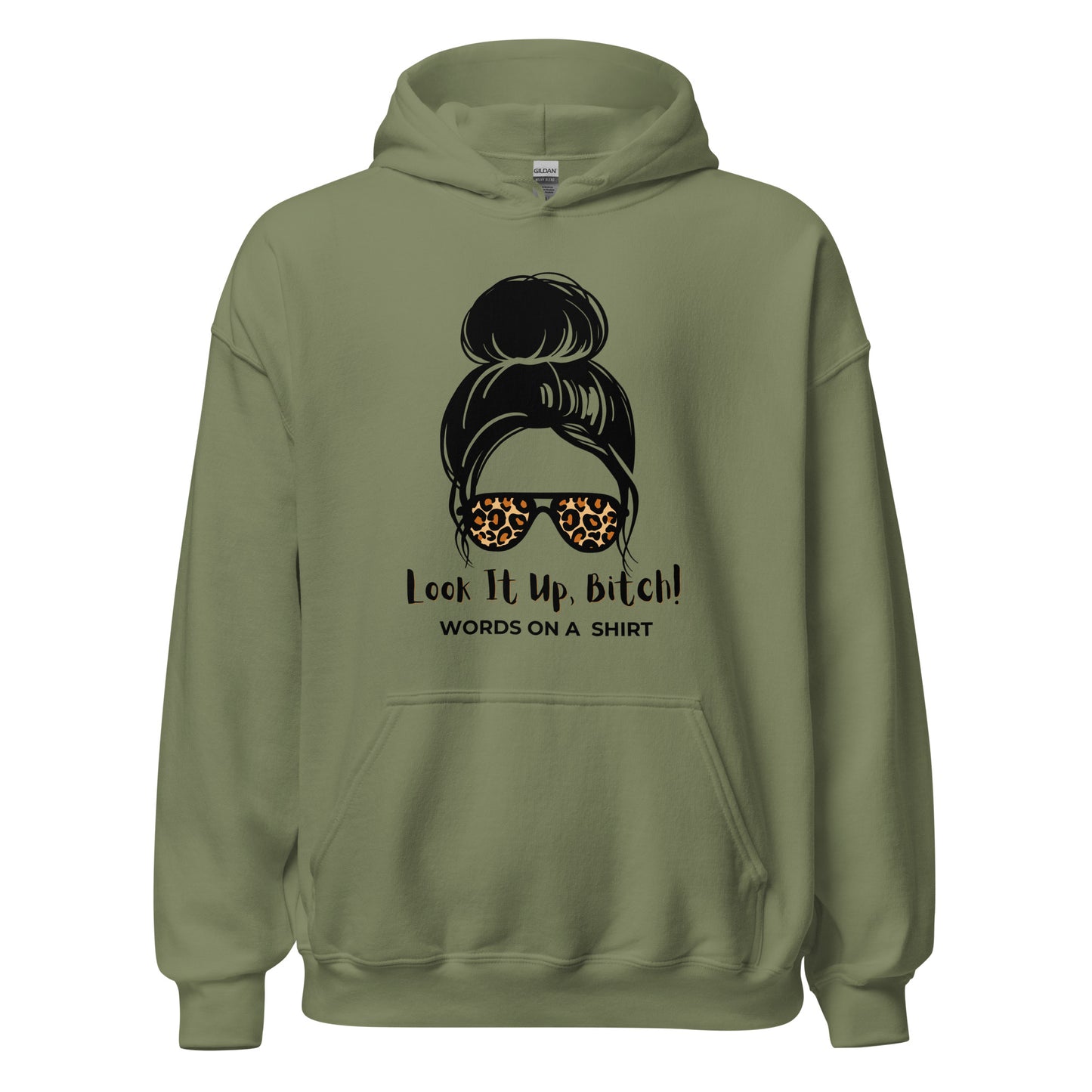 Unisex Hoodie-Look It Up, Bitch!