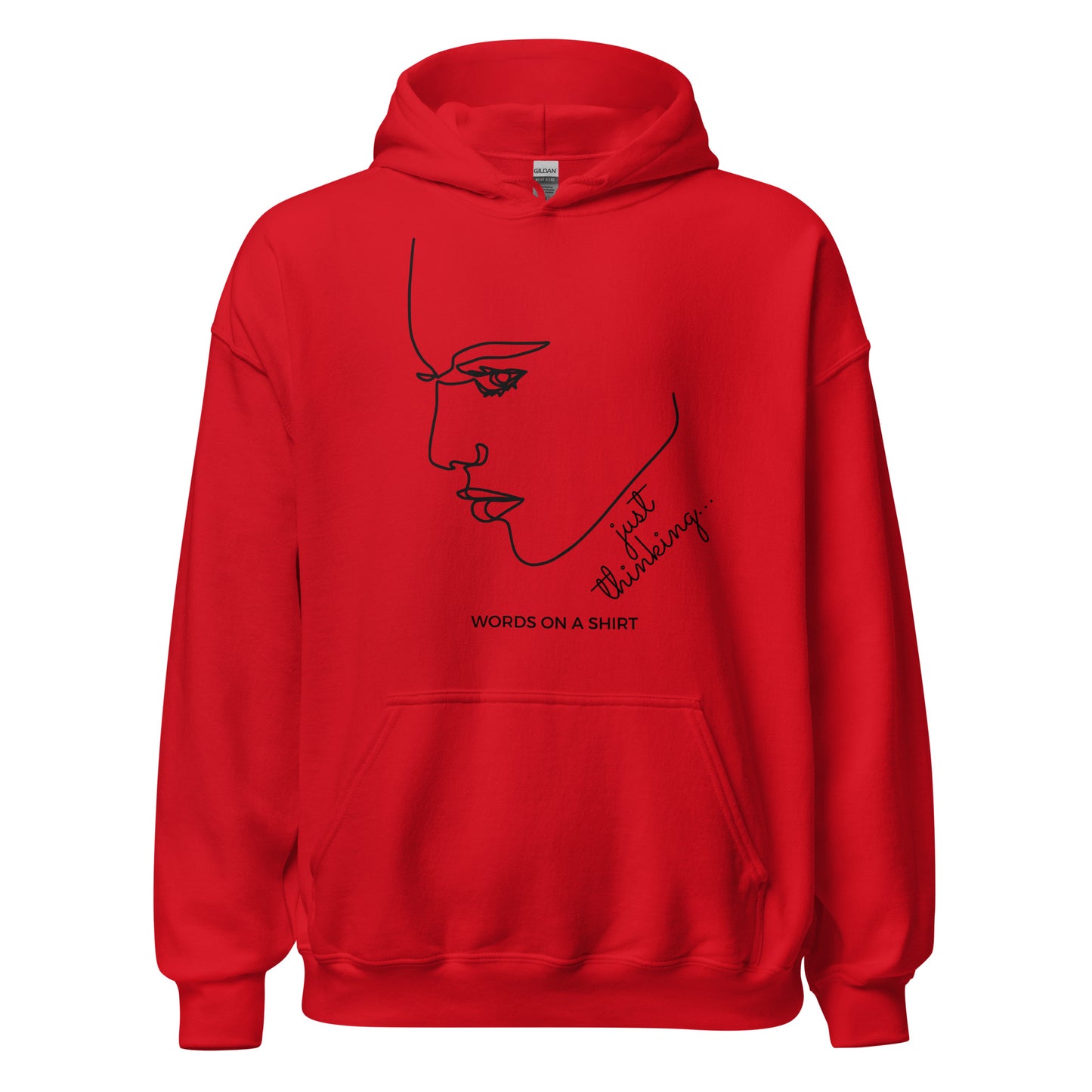 For cooler evenings, choose a soft, smooth, and stylish hoodie that will become your cozy go-to. Just Thinking, the perfect choice for everyone seeking ultimate comfort and style.