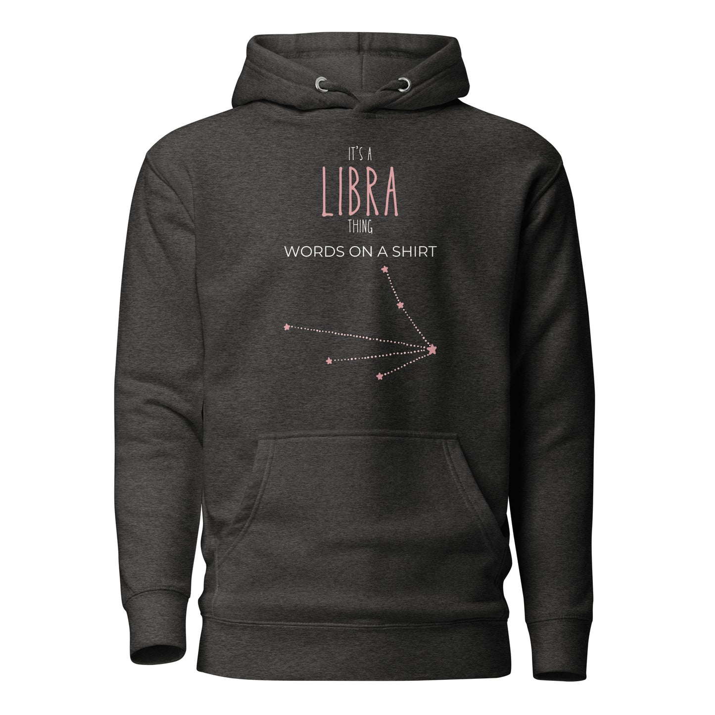 Ready to dominate? This premium hoodie boasts soft cotton, a snug-fitting hood, drawstrings, and a convenient front pocket. Level up your style with this epic Libra hoodie.