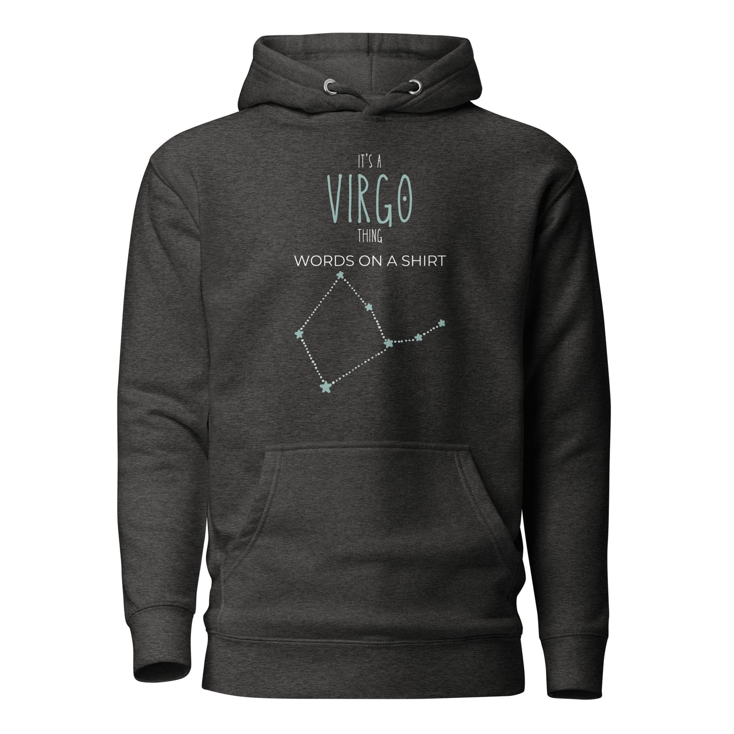 Upgrade your style with this awesome premium hoodie! Made with high-quality cotton and a comfy hood, complete with matching drawstrings and front pocket. Perfect for those born under the sign of Virgo!