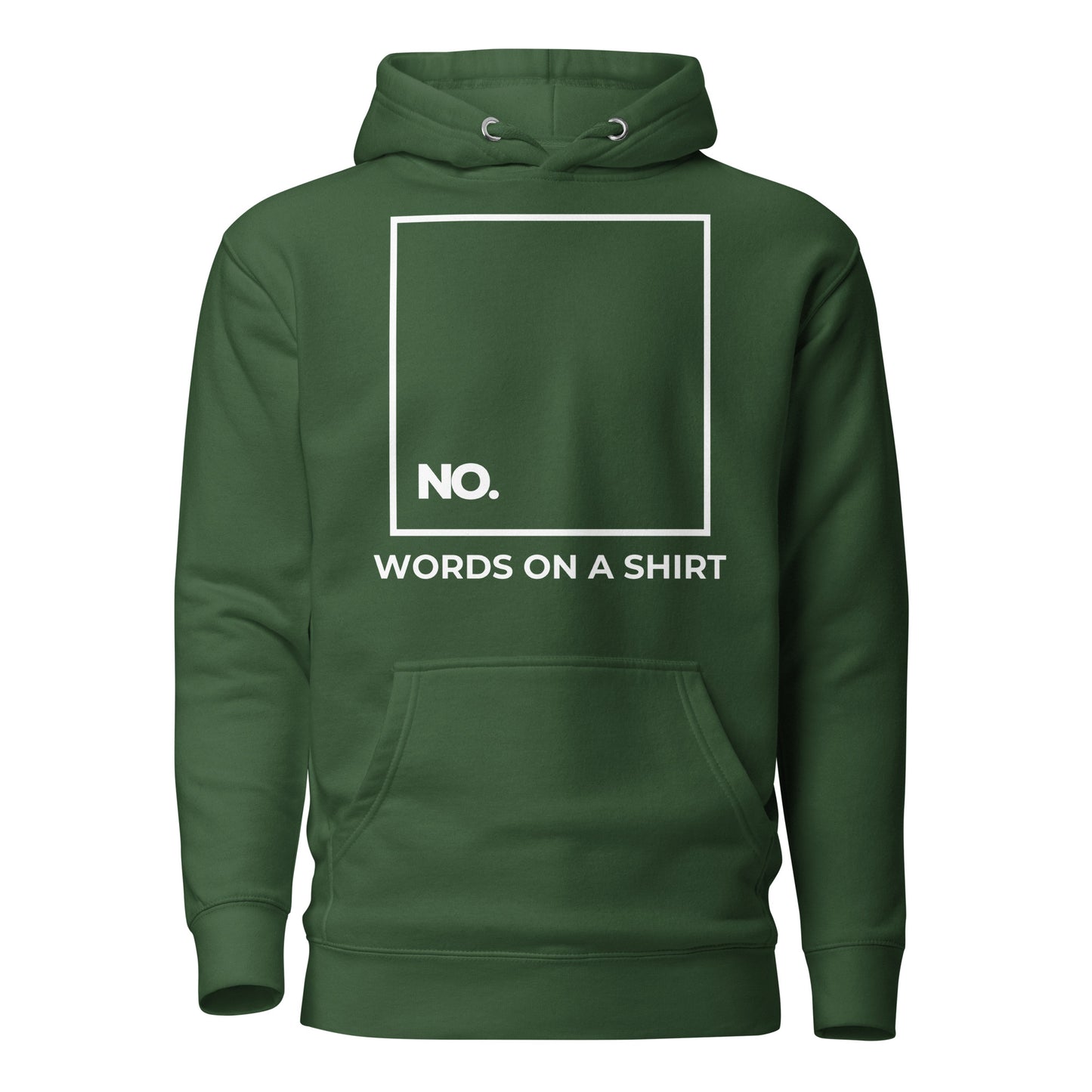 Get ready to kill it? Imagine luxurious cotton and a cozy hood, plus drawstrings and a front pocket. Elevate your style with this rad top-notch hoodie. No!