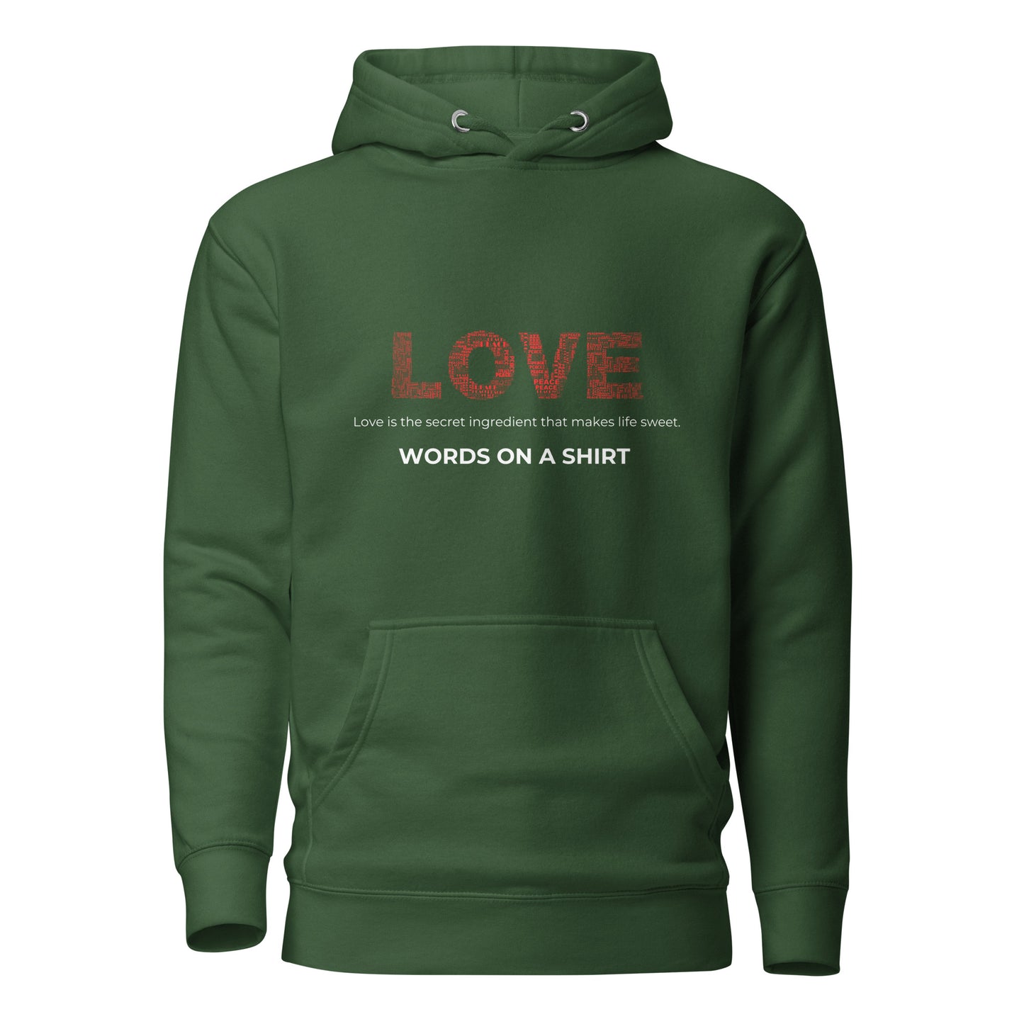 Discover the ultimate in comfort with this unisex hoodie adorned with a unique design. Embrace classic street fashion and cozy up with a convenient pouch pocket and warm hood for those chilly nights. Show your love for fashion and comfort with this must-have piece!