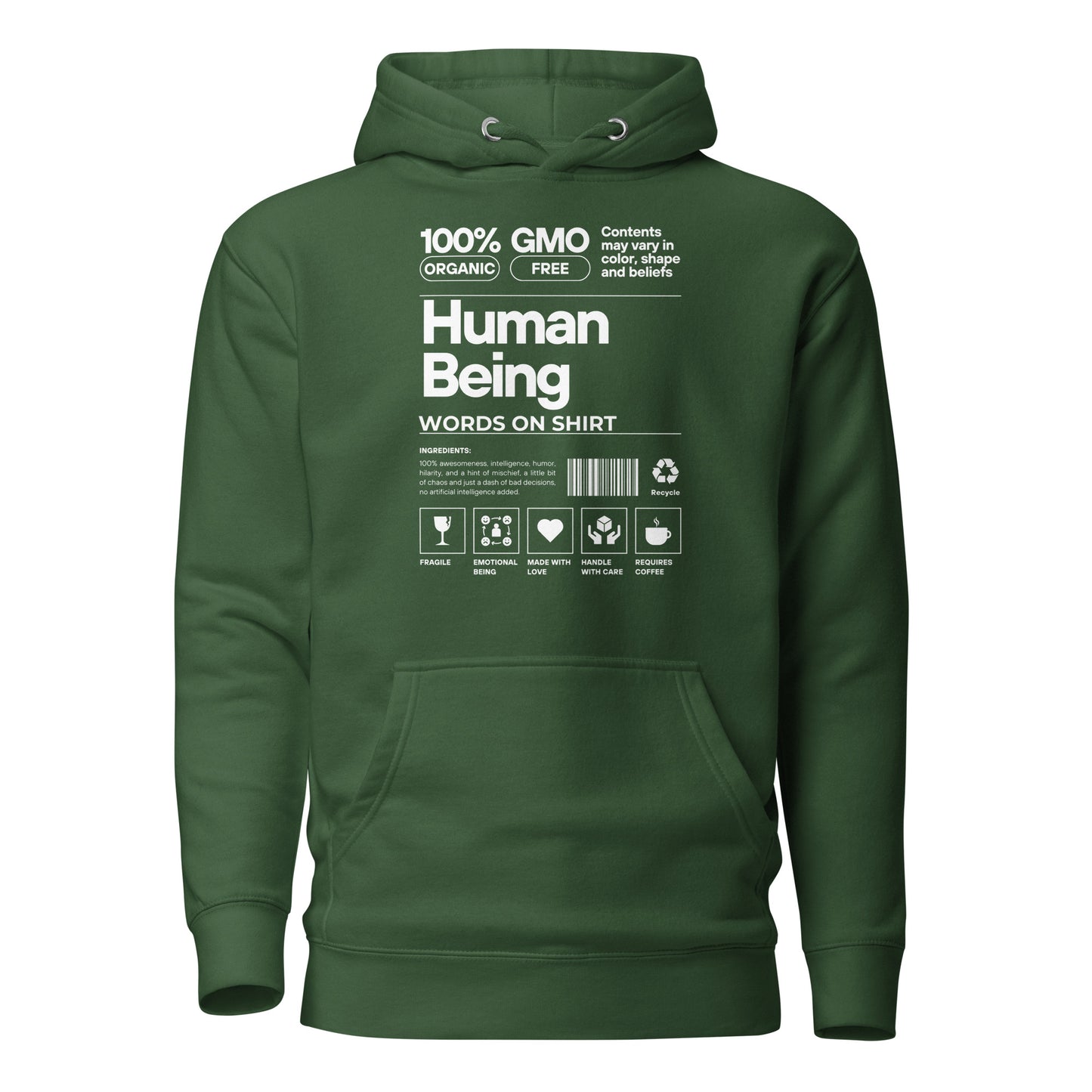 Are you ready to dominate? Experience luxurious cotton, a snug hood, drawstrings that match, and a front pocket. Elevate your style with this incredible, top-tier hoodie. Made for humans, by humans.