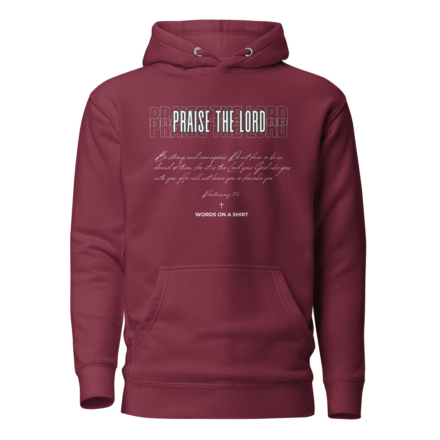 Get ready to slay in style with this high-quality cotton hoodie! Equipped with a comfortable fitted hood, matching drawstrings, and a convenient front pocket, it's the perfect upgrade for your wardrobe. Plus, with its premium quality, you'll be ready to praise the lord in style!