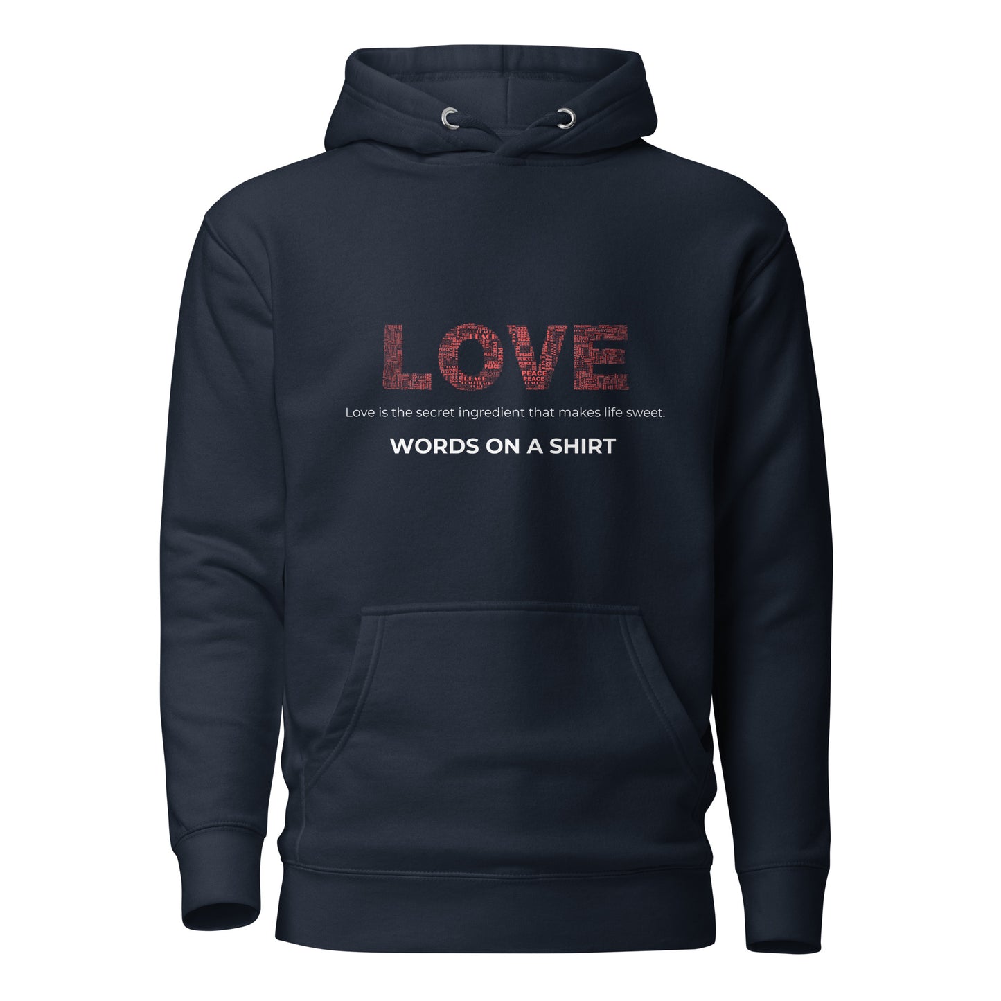 Discover the ultimate in comfort with this unisex hoodie adorned with a unique design. Embrace classic street fashion and cozy up with a convenient pouch pocket and warm hood for those chilly nights. Show your love for fashion and comfort with this must-have piece!