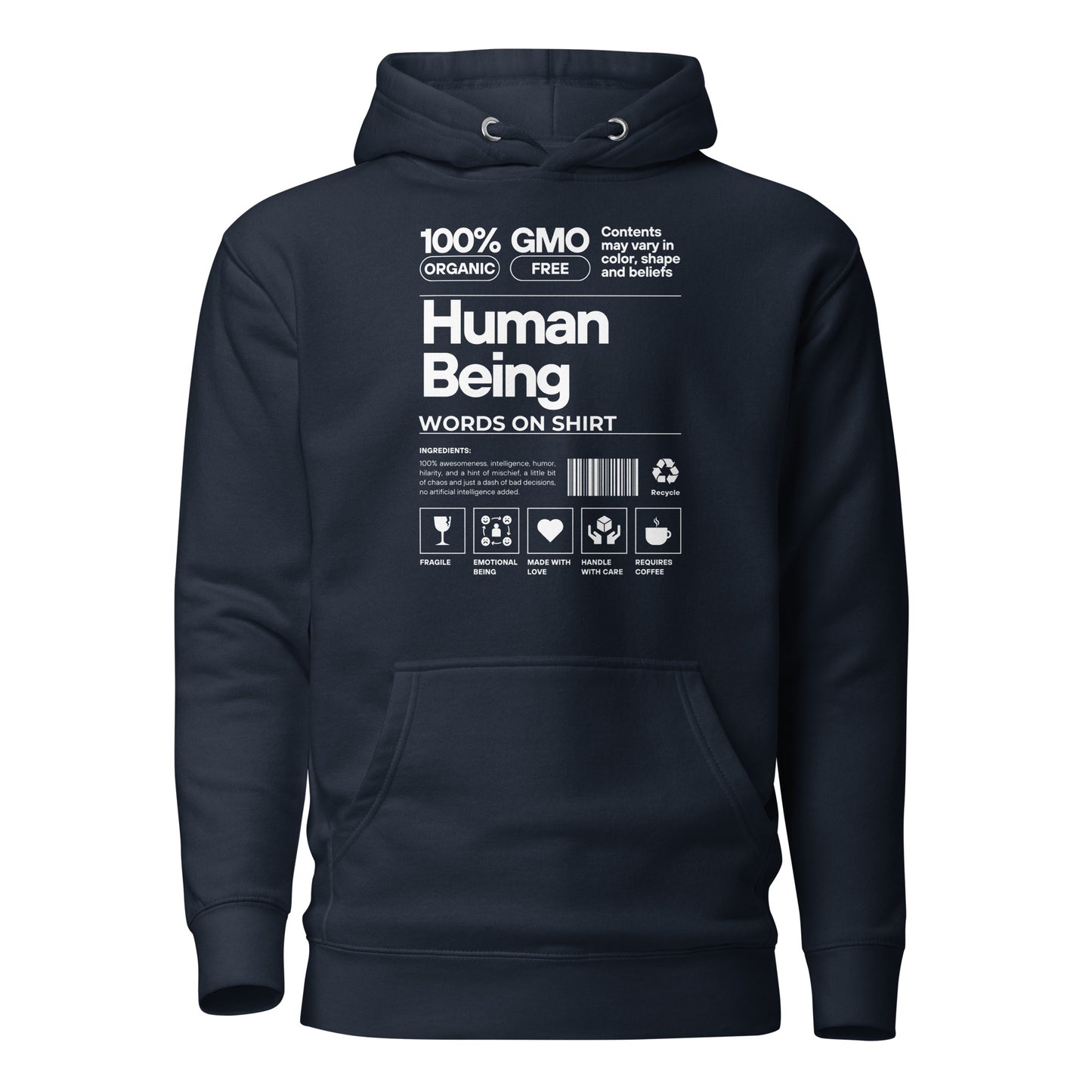 Are you ready to dominate? Experience luxurious cotton, a snug hood, drawstrings that match, and a front pocket. Elevate your style with this incredible, top-tier hoodie. Made for humans, by humans.
