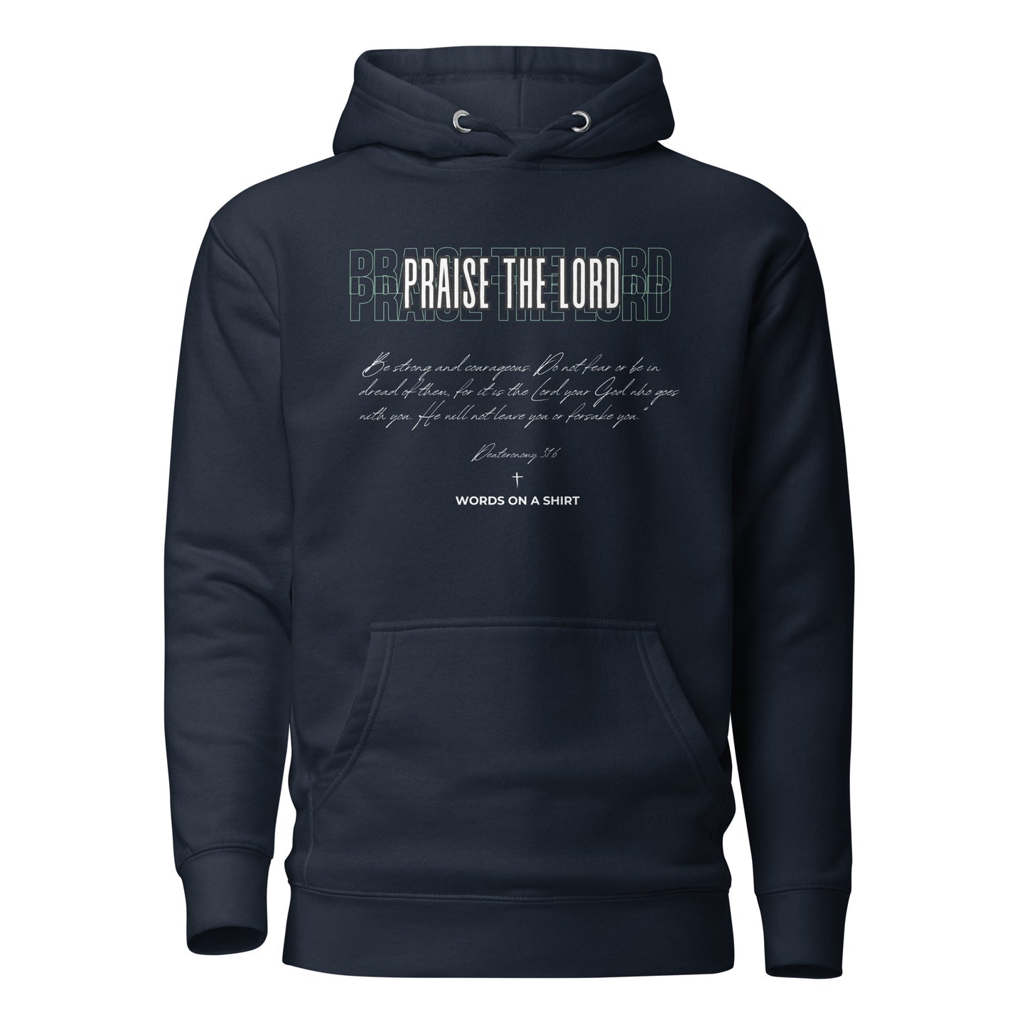 Get ready to slay in style with this high-quality cotton hoodie! Equipped with a comfortable fitted hood, matching drawstrings, and a convenient front pocket, it's the perfect upgrade for your wardrobe. Plus, with its premium quality, you'll be ready to praise the lord in style!