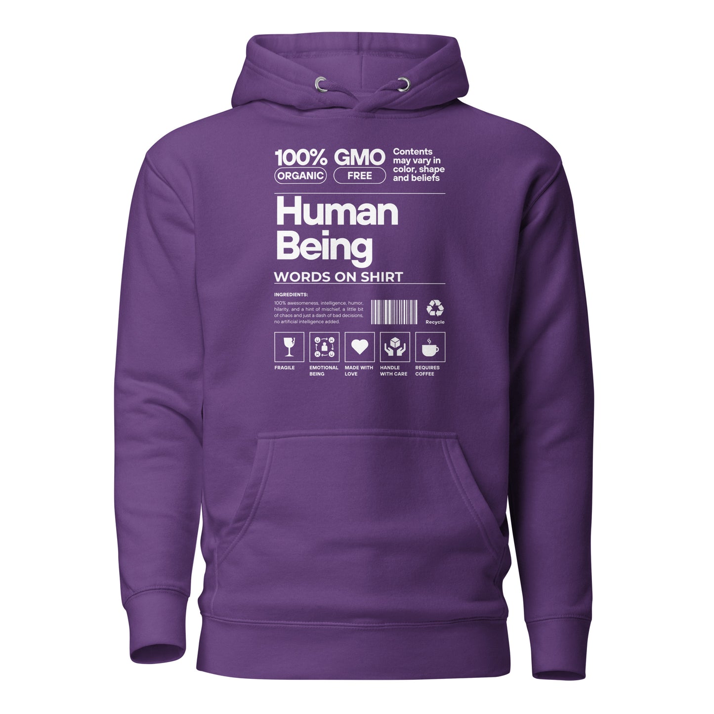 Are you ready to dominate? Experience luxurious cotton, a snug hood, drawstrings that match, and a front pocket. Elevate your style with this incredible, top-tier hoodie. Made for humans, by humans.