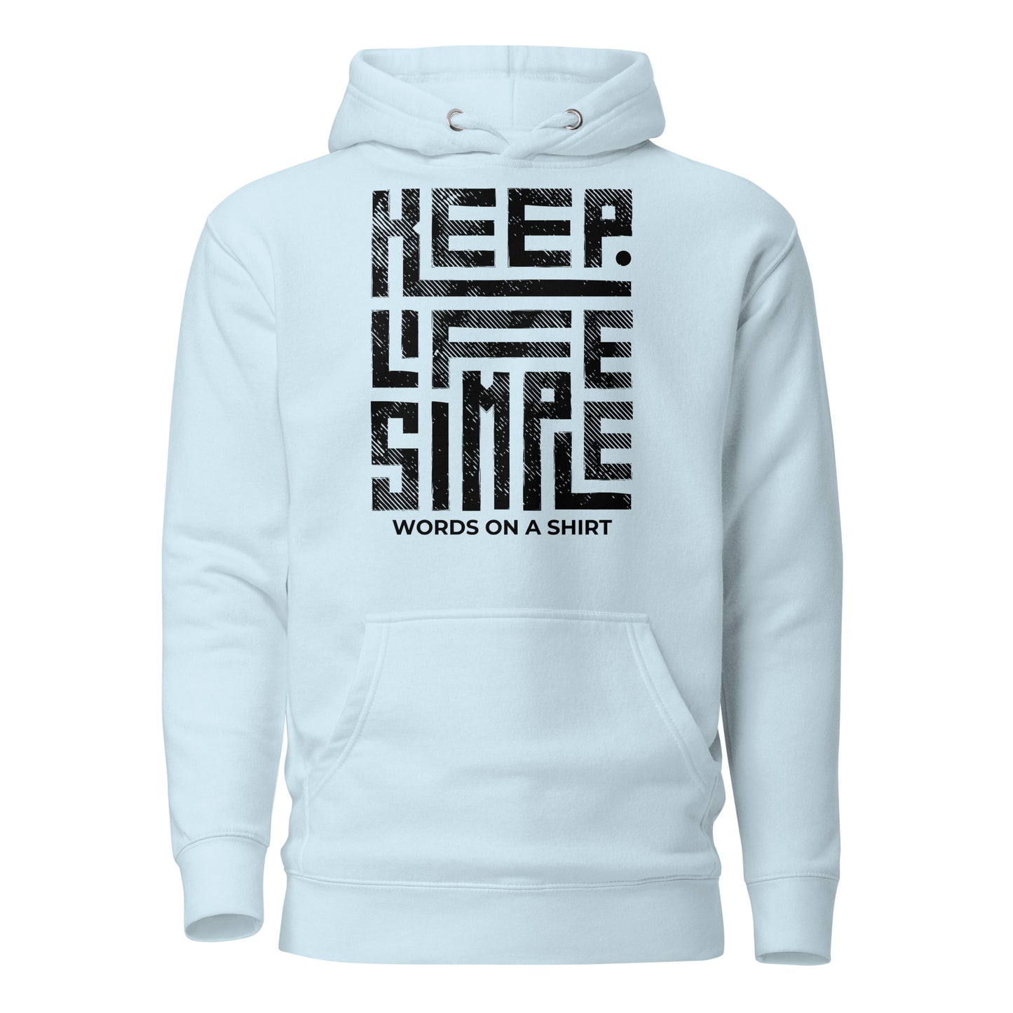 Elevate your style with this dope premium hoodie. Made from high-quality cotton, it features a snug hood, matching drawstrings, and a front pocket. Keep it simple, but slay in comfort!