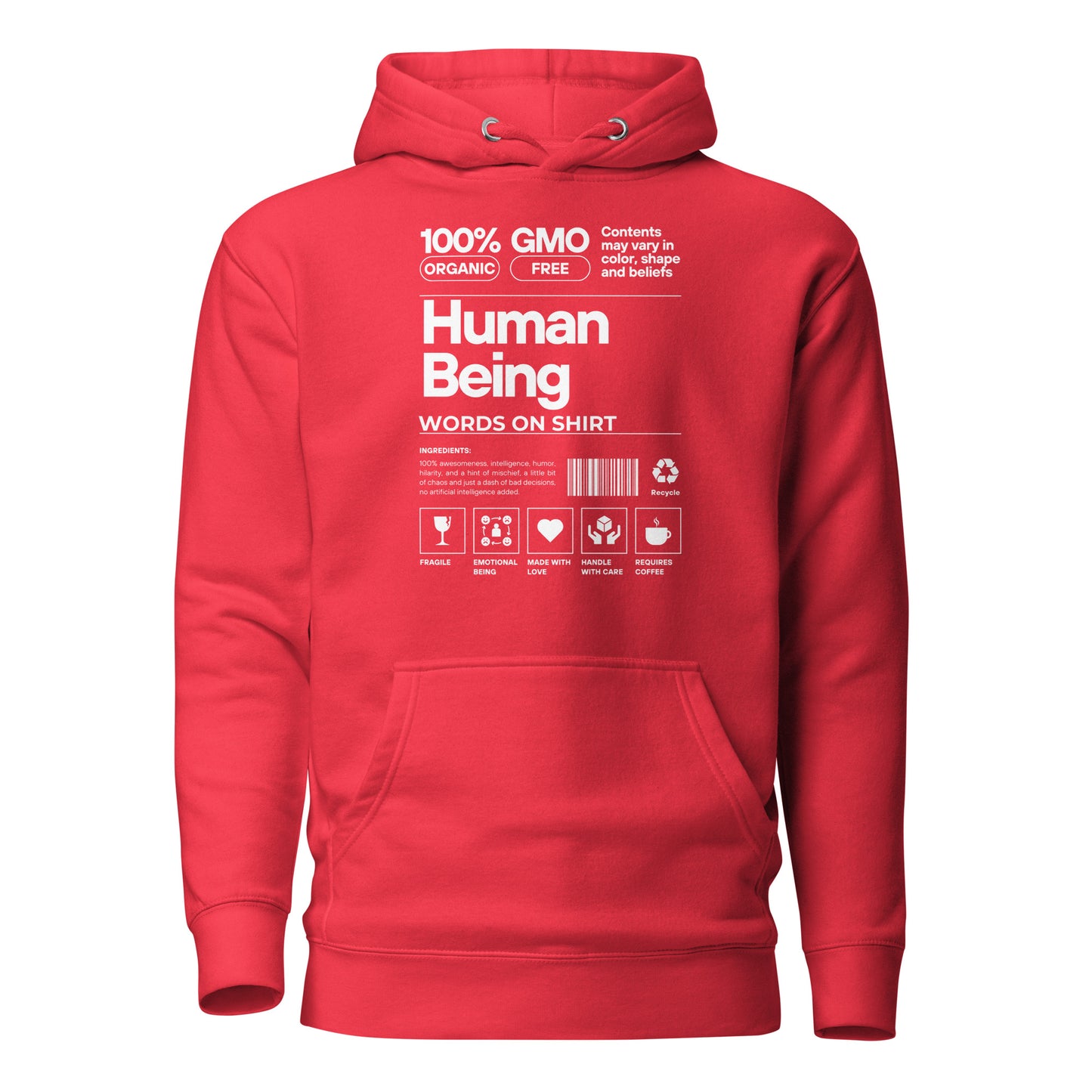 Are you ready to dominate? Experience luxurious cotton, a snug hood, drawstrings that match, and a front pocket. Elevate your style with this incredible, top-tier hoodie. Made for humans, by humans.