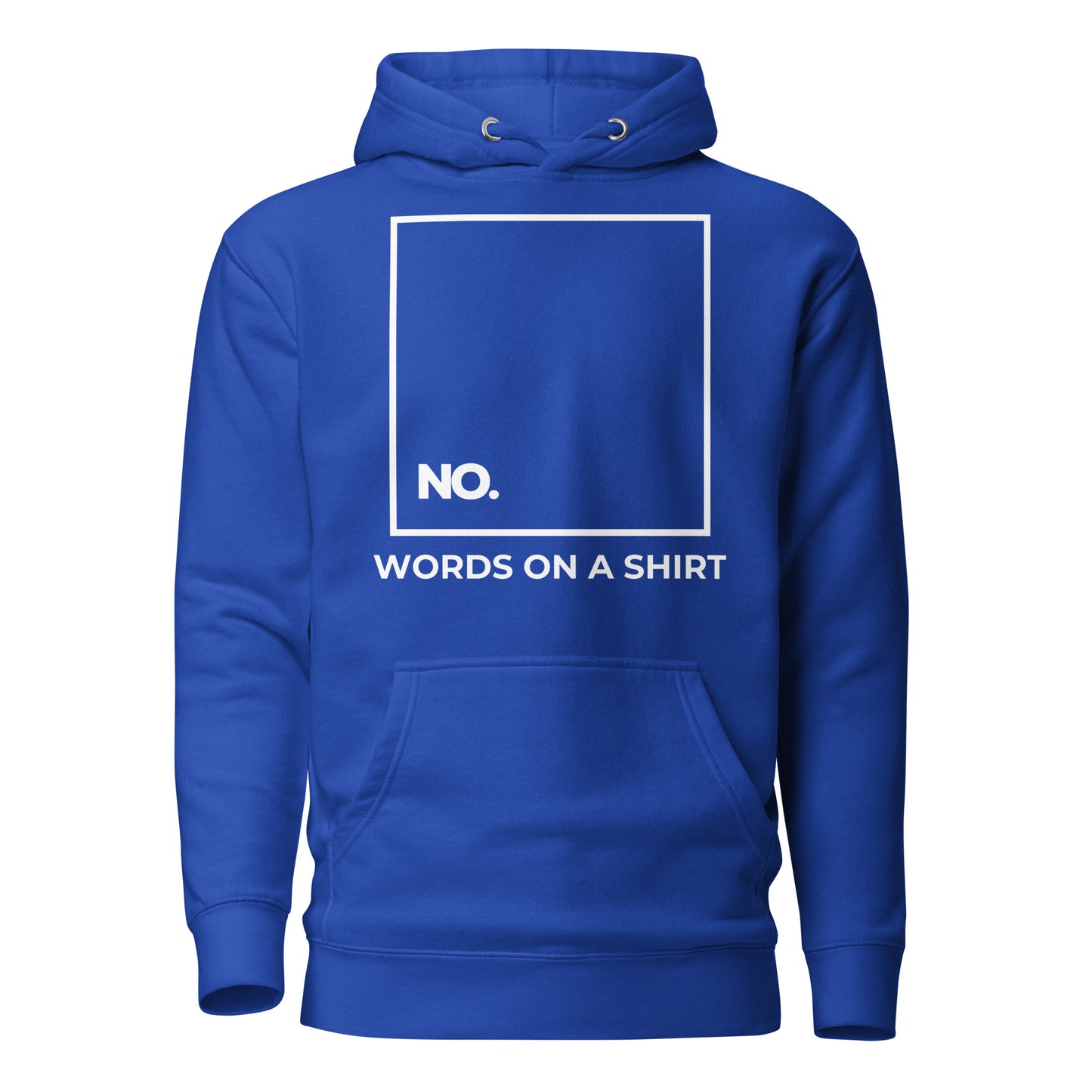 Get ready to kill it? Imagine luxurious cotton and a cozy hood, plus drawstrings and a front pocket. Elevate your style with this rad top-notch hoodie. No!