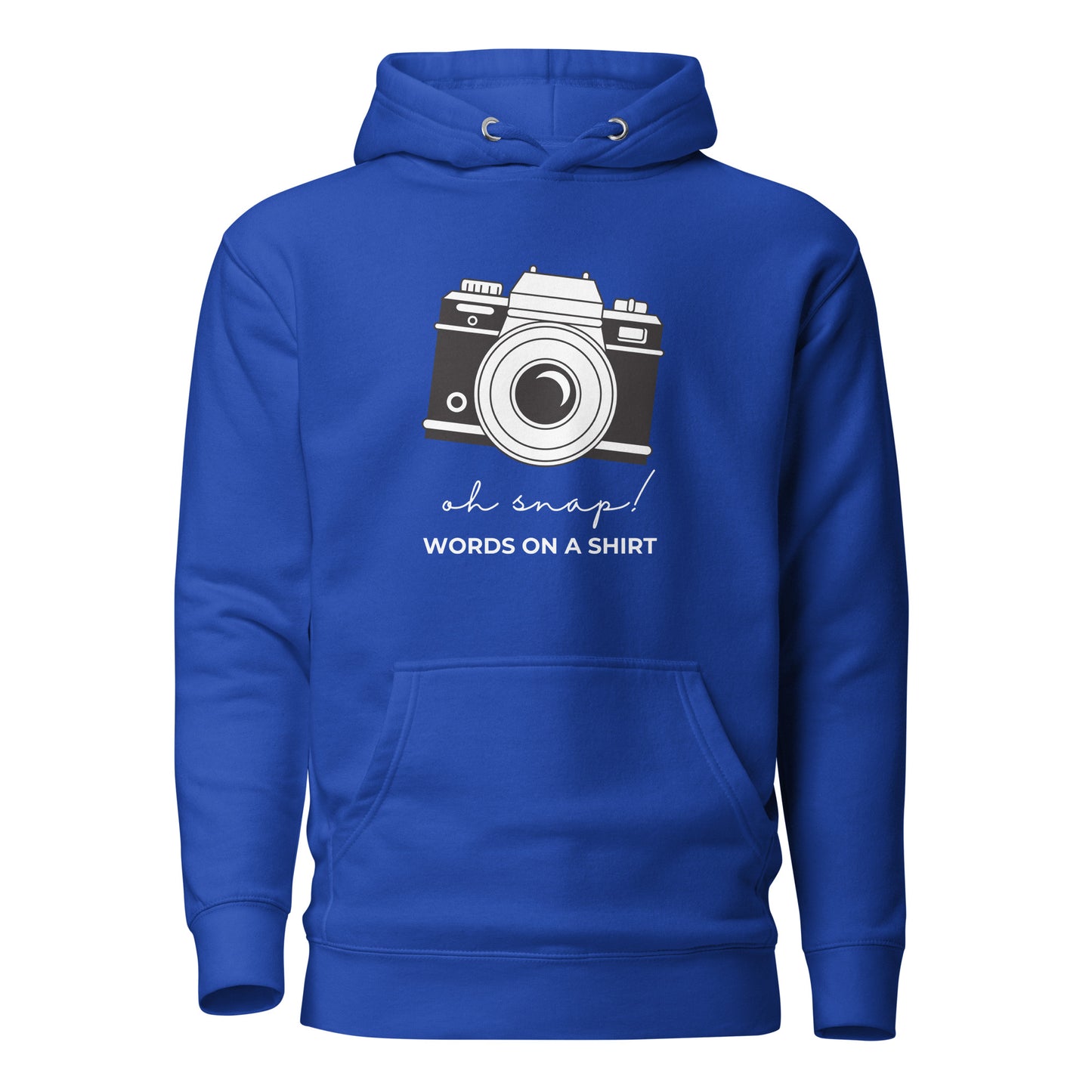 Get ready to jam out! Experience the ultra-soft comfort of high-quality cotton, plus a perfectly snug hood, matching laces, and a front pocket. Elevate your fashion with this totally rad premium hoodie. Snap!