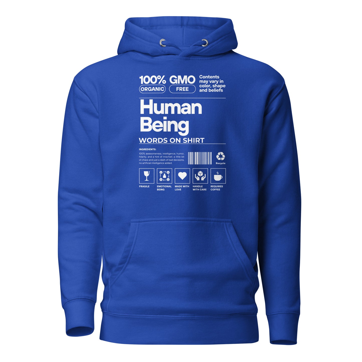Are you ready to dominate? Experience luxurious cotton, a snug hood, drawstrings that match, and a front pocket. Elevate your style with this incredible, top-tier hoodie. Made for humans, by humans.