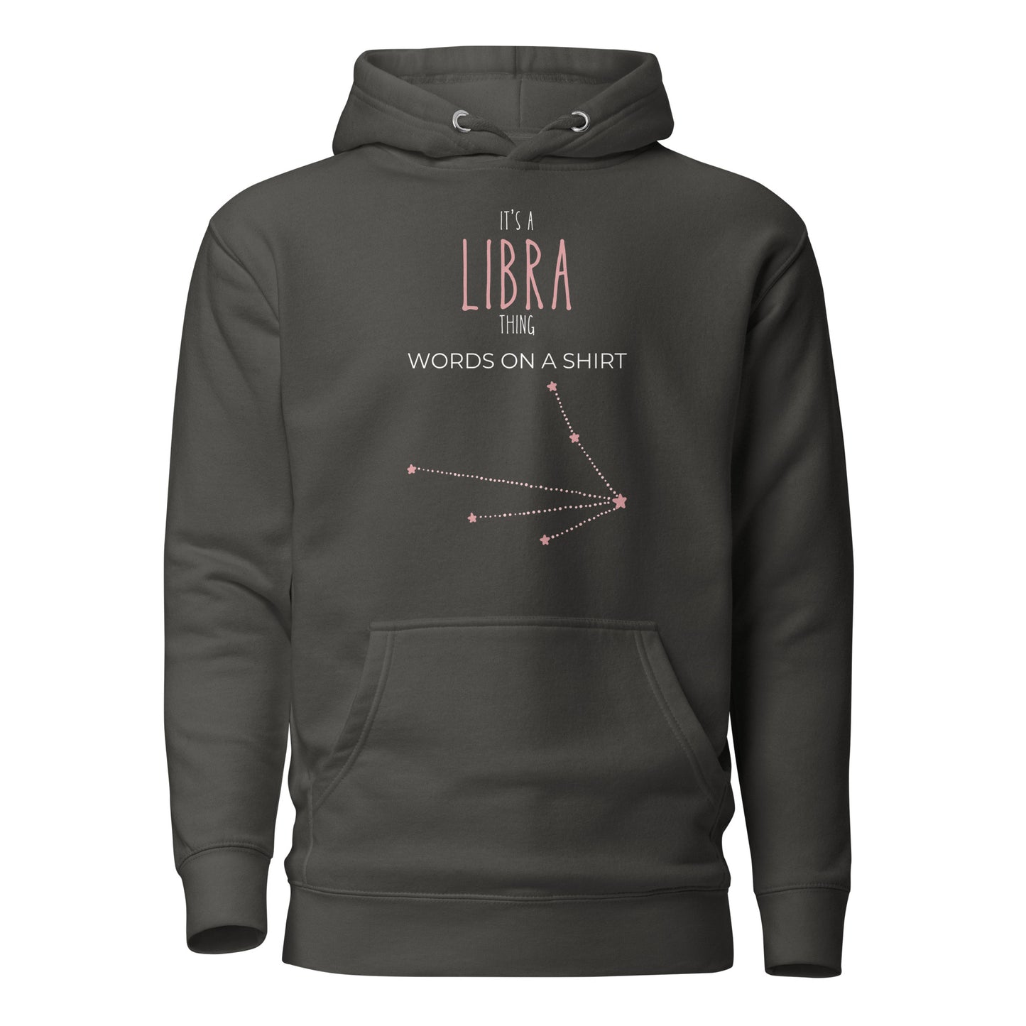 Ready to dominate? This premium hoodie boasts soft cotton, a snug-fitting hood, drawstrings, and a convenient front pocket. Level up your style with this epic Libra hoodie.