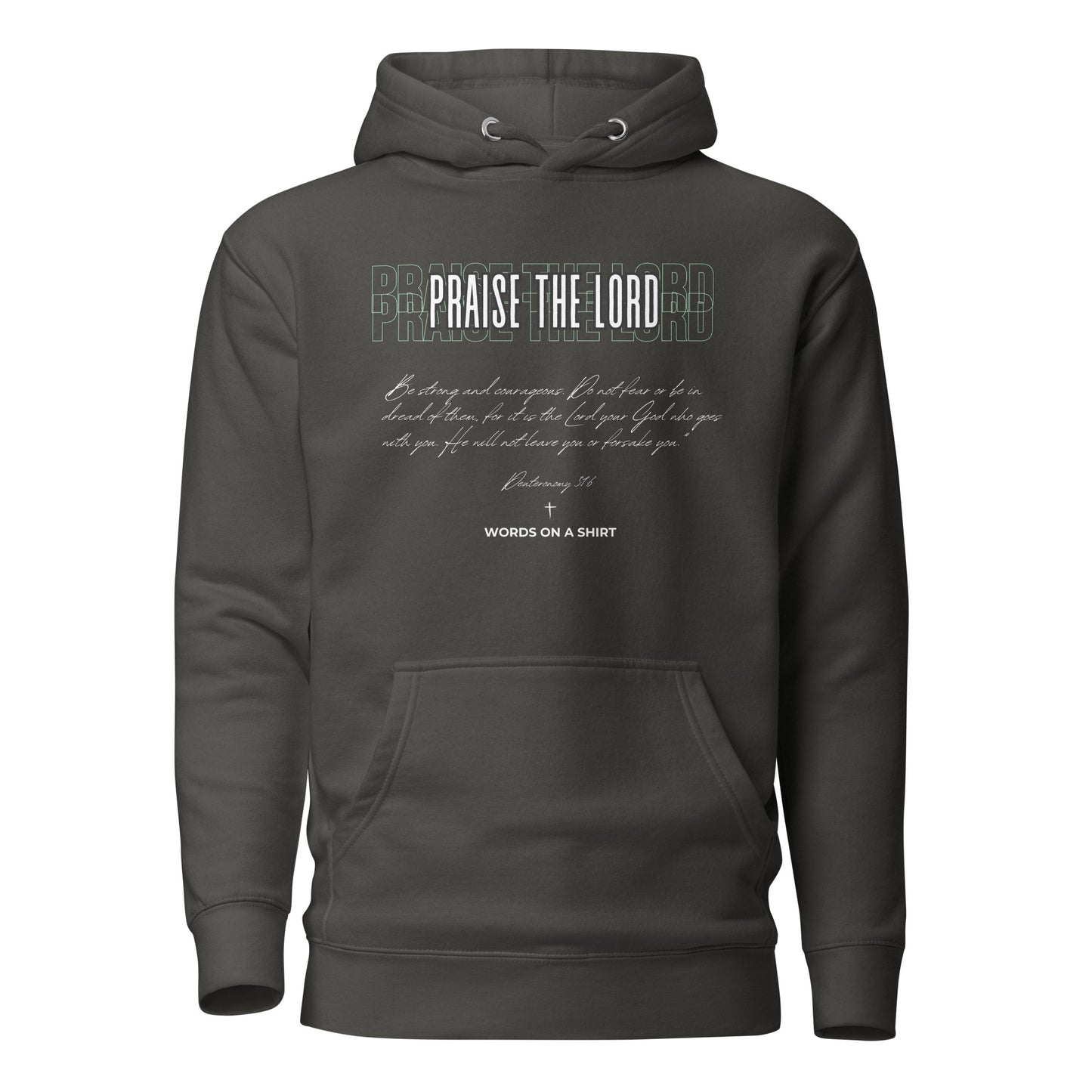 Get ready to slay in style with this high-quality cotton hoodie! Equipped with a comfortable fitted hood, matching drawstrings, and a convenient front pocket, it's the perfect upgrade for your wardrobe. Plus, with its premium quality, you'll be ready to praise the lord in style!
