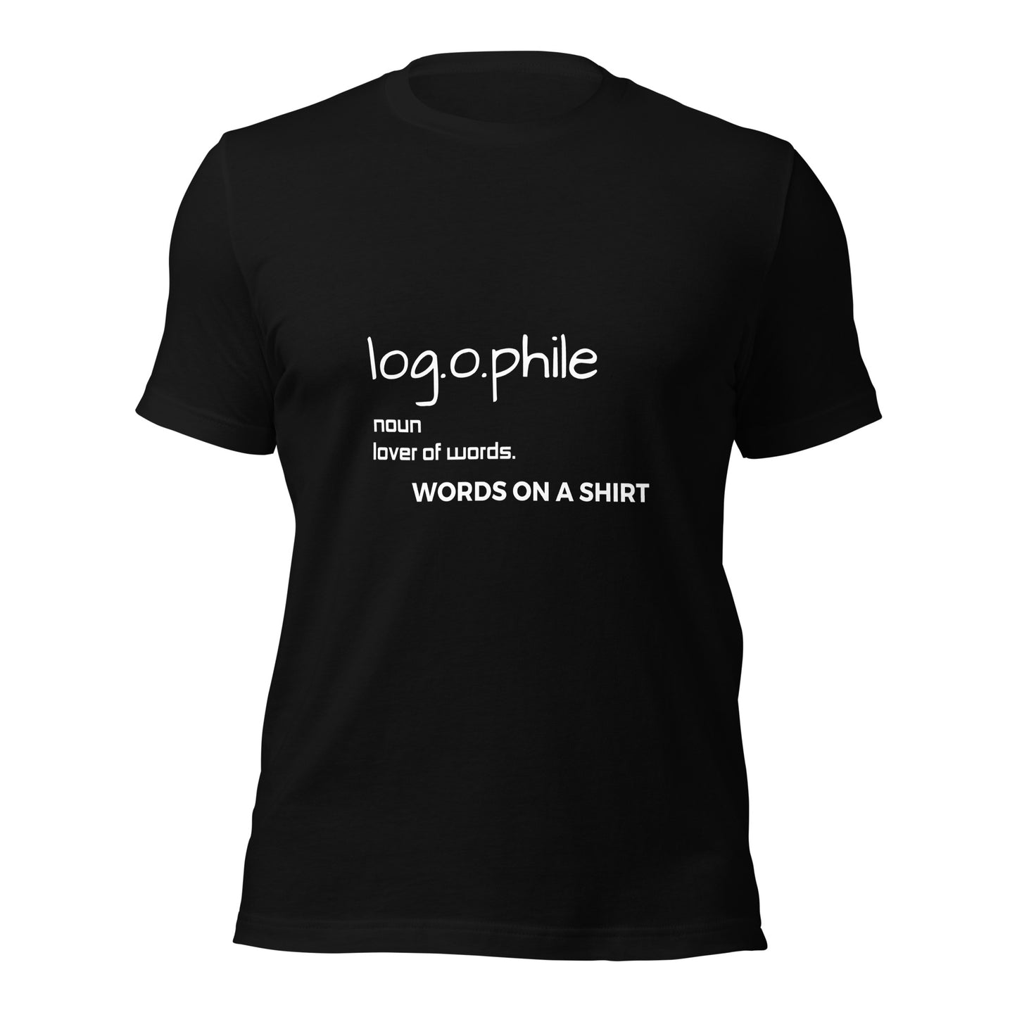 We’re gonna make you an offer you can’t refuse: the best 100% cotton tee you’ve ever tried. Pre-shrunk fabric? Check. Side-seamed construction? Check. Best fit ever? Double check. Logophile Defined