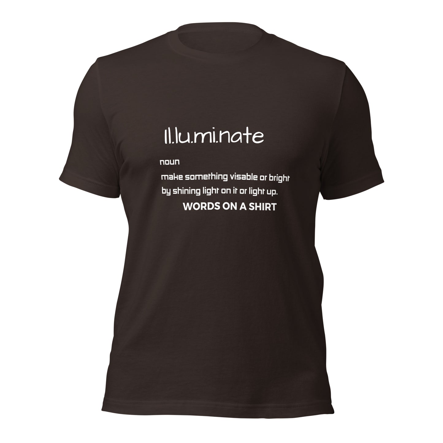 We’re gonna make you an offer you can’t refuse: the best 100% cotton tee you’ve ever tried. Pre-shrunk fabric? Check. Side-seamed construction? Check. Best fit ever? Double check. Illuminate Defined.