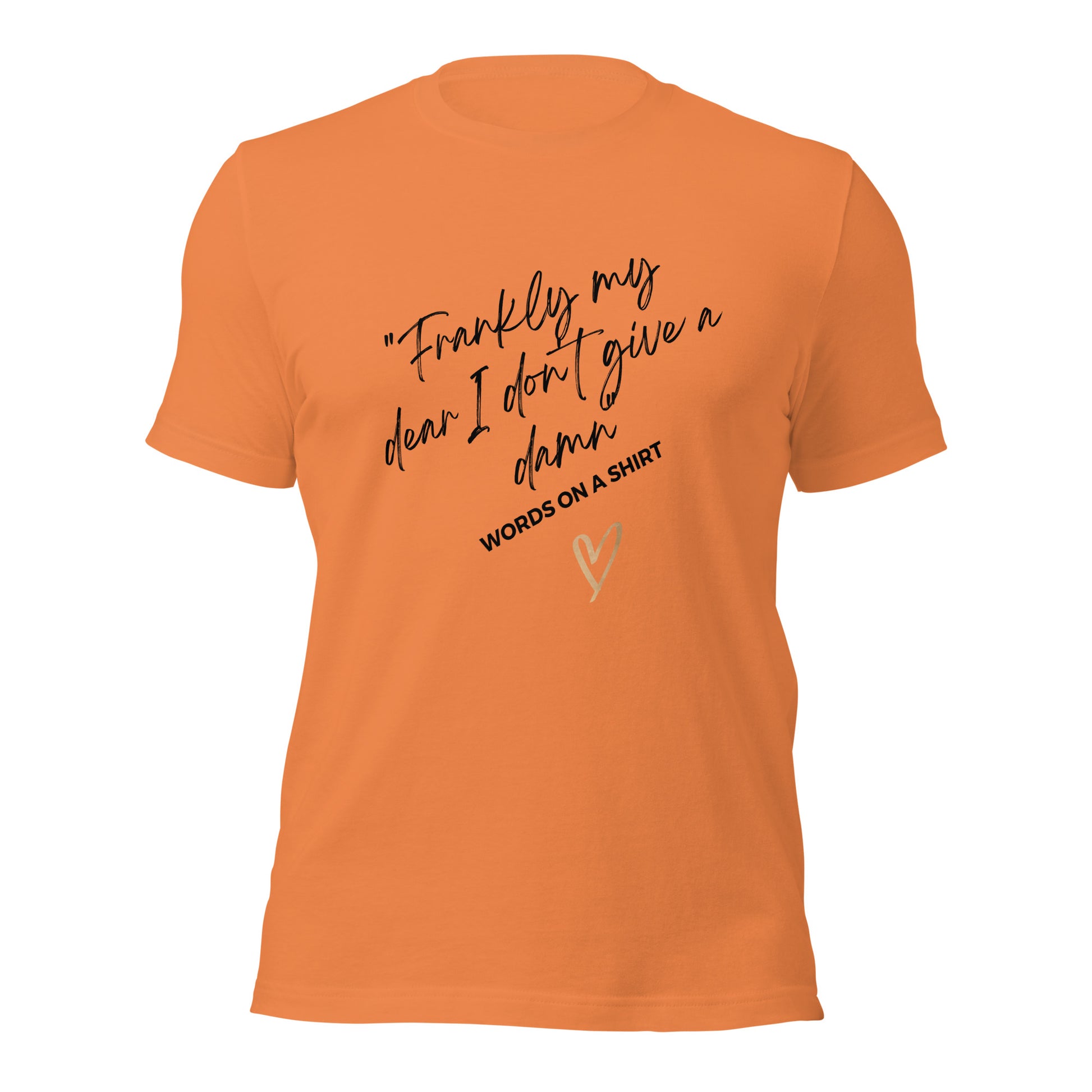 You just can't go wrong with this offer - indulge in the highest quality 100% cotton, pre-shrunk fabric for a perfect fit, and show your love for Gone With The Wind with the iconic "Frankly My Dear, I Don't Give A Damn" quote - why pass it up? This is one you won't want to miss - add it to your cart now!