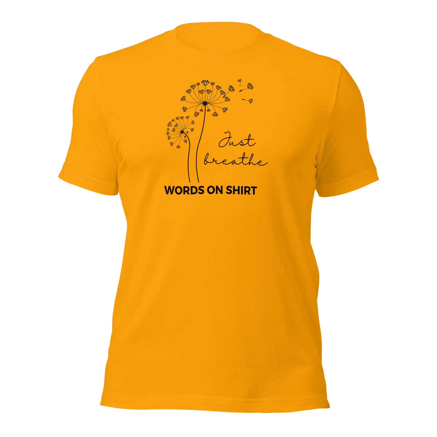 T-shirts are a dime a dozen, but this one stands out from the pack. It’s super soft, breathable, and has just the right amount of stretch. Need we say more? Just Breath!
