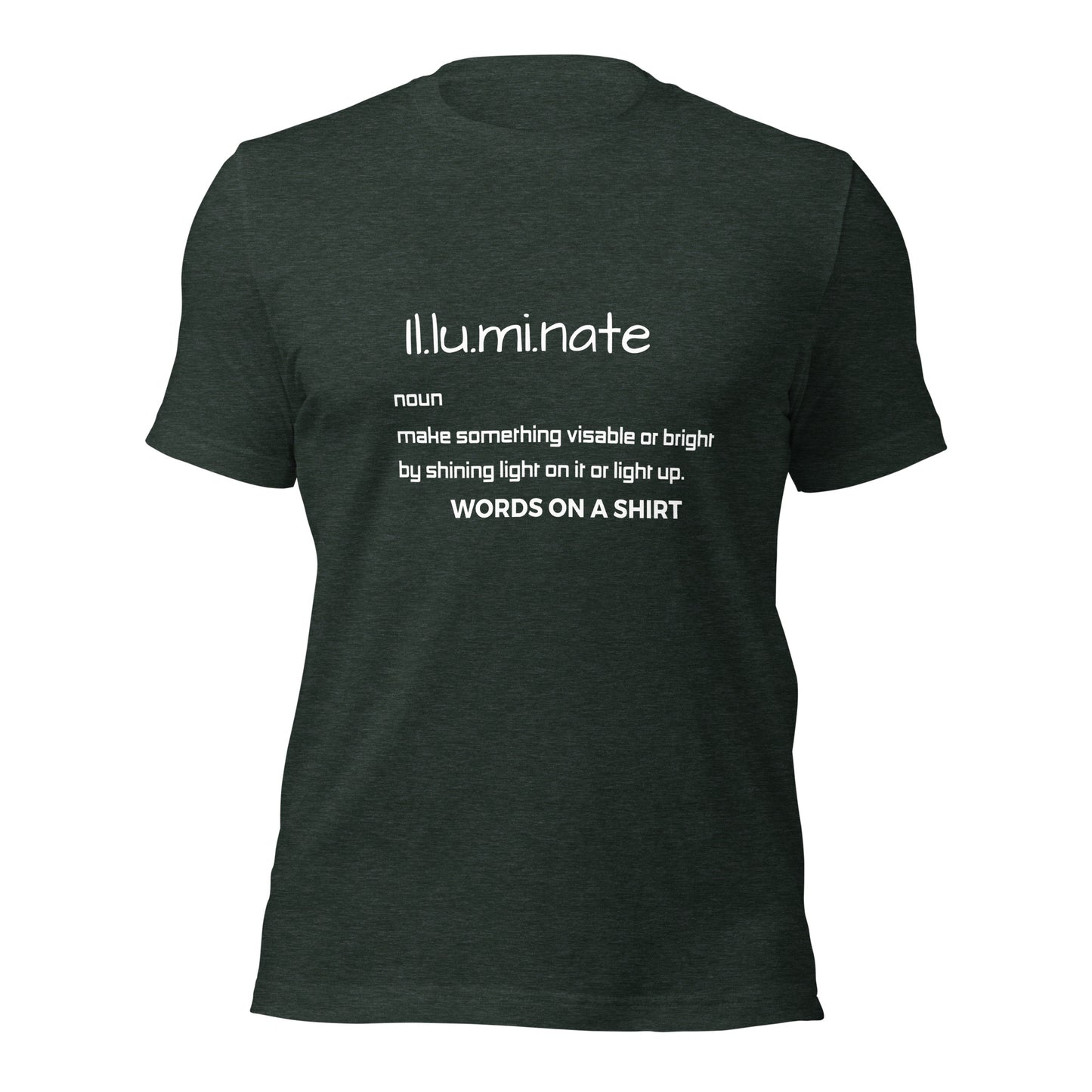 We’re gonna make you an offer you can’t refuse: the best 100% cotton tee you’ve ever tried. Pre-shrunk fabric? Check. Side-seamed construction? Check. Best fit ever? Double check. Illuminate Defined.