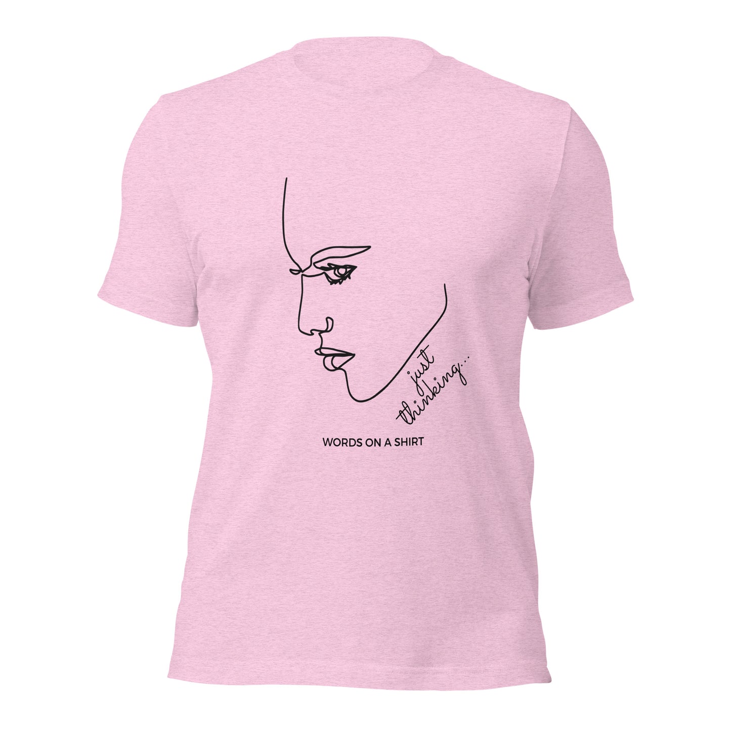 Unisex T-Shirt-Thinking Woman