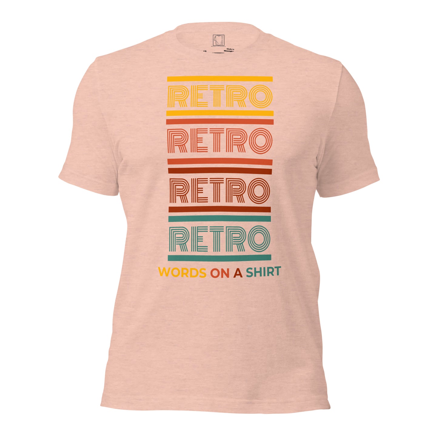 You can't say no to our offer: the ultimate 100% cotton t-shirt. Pre-shrunk material? Got it. Side-seamed design? Got it. Perfect fit? Double got it. Our retro-inspired style adds a touch of old-time charm.