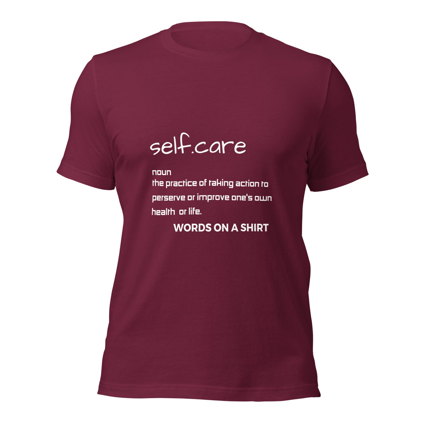 This tee is like a dream come true - soft, lightweight, with just enough stretch. It's comfy and flattering for everyone. The perfect definition of self-care.