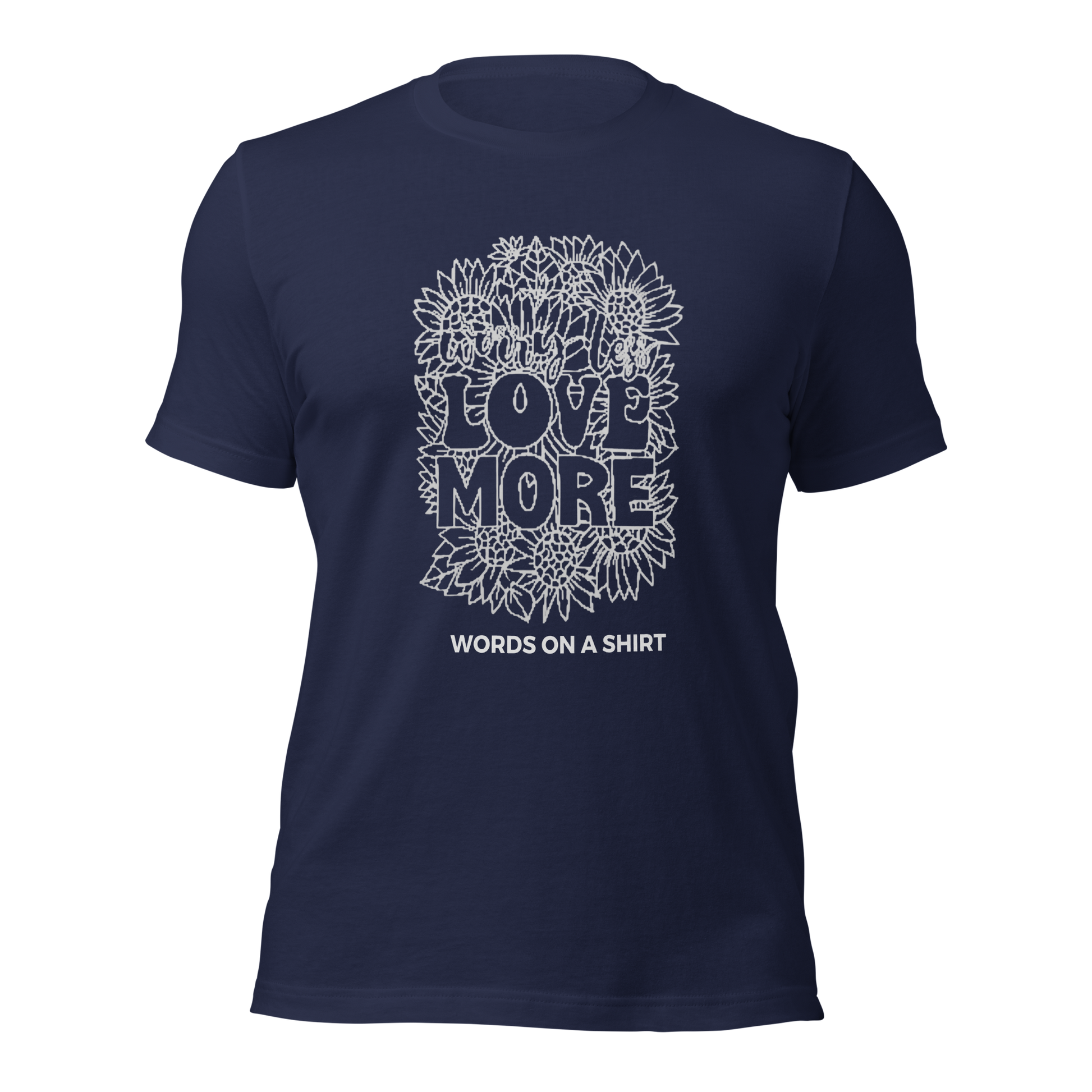 T-shirts are abundant, but this one is exceptional. Its fabric is incredibly soft, breathable, and offers the perfect amount of stretch. Need we elaborate? The world needs more love!
