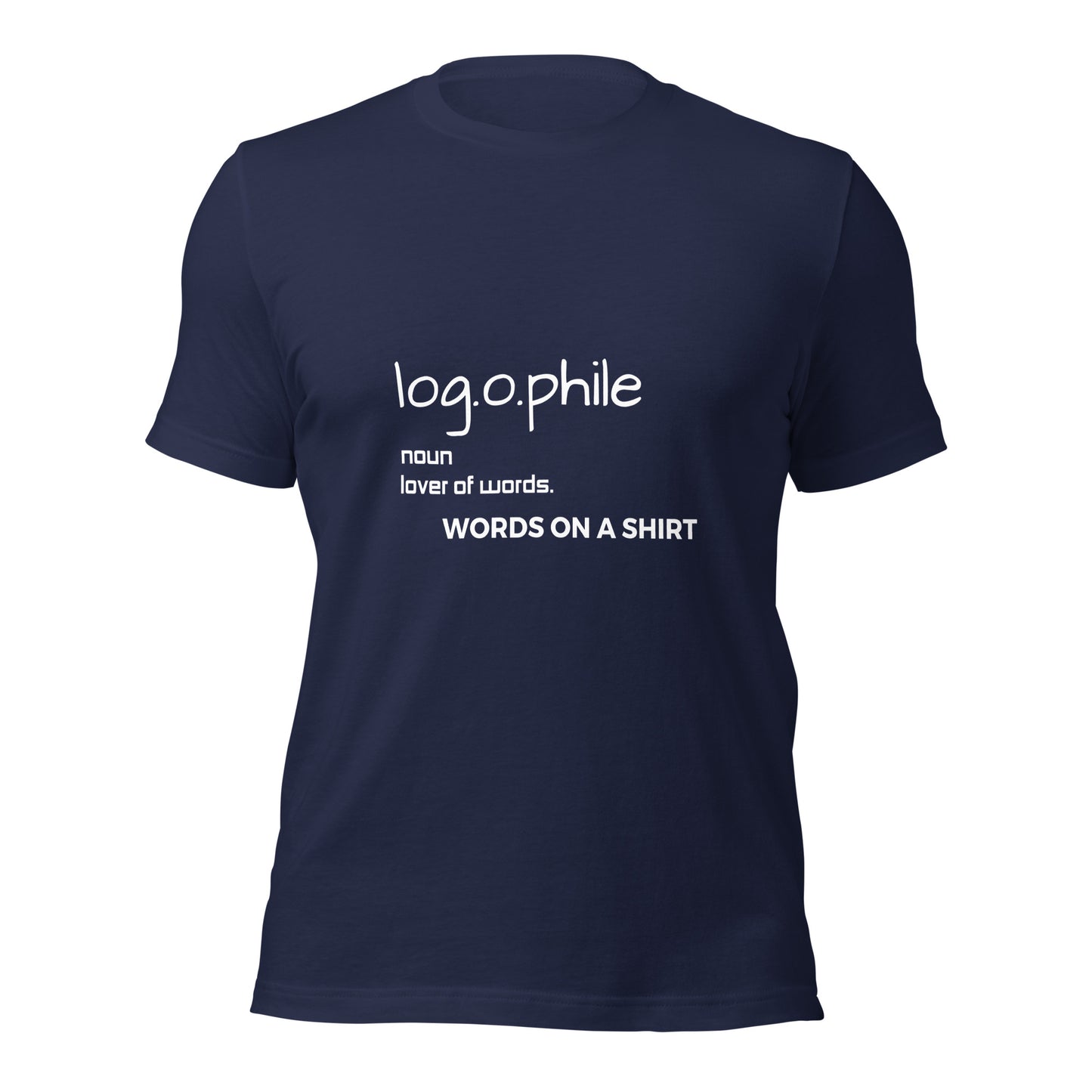 We’re gonna make you an offer you can’t refuse: the best 100% cotton tee you’ve ever tried. Pre-shrunk fabric? Check. Side-seamed construction? Check. Best fit ever? Double check. Logophile Defined