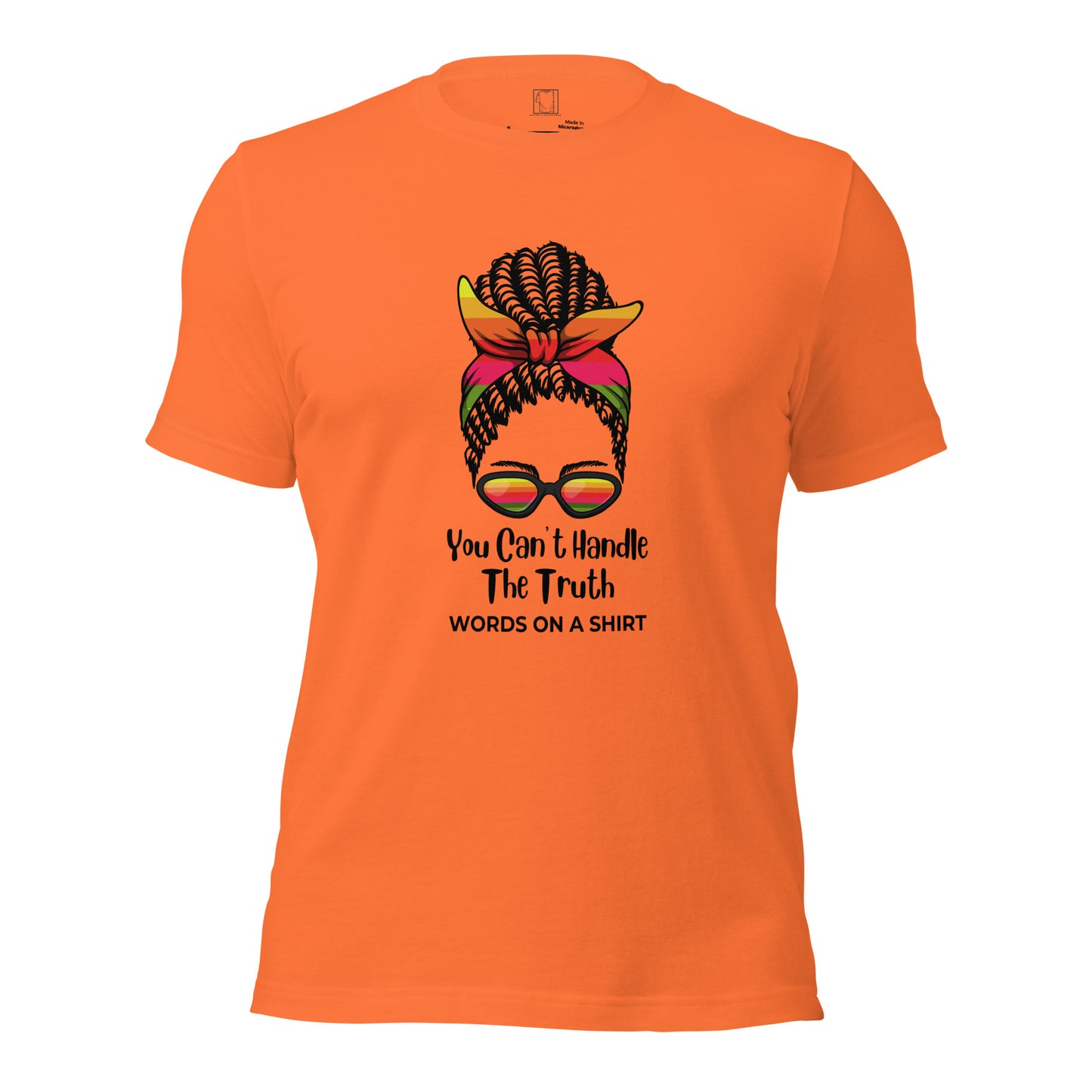 Who needs the truth when you have this tee? Made with 100% cotton and pre-shrunk fabric, this unisex t-shirt offers the best fit ever. With side-seamed construction and a famous quote, "You can't handle the truth!" this tee is an unbeatable choice