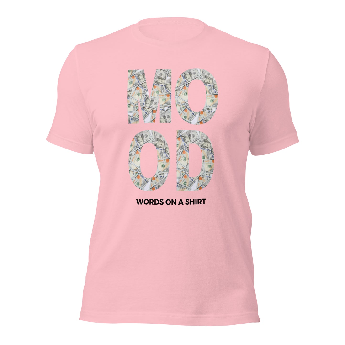 Get ready to flaunt your "money mood" with our Unisex T-Shirt! Soft, lightweight, and stretchy, it's everything you've dreamed of and more. Comfortable, flattering, and fun - perfect for showing off your playful side.