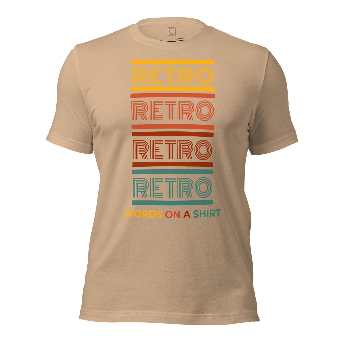 You can't say no to our offer: the ultimate 100% cotton t-shirt. Pre-shrunk material? Got it. Side-seamed design? Got it. Perfect fit? Double got it. Our retro-inspired style adds a touch of old-time charm.