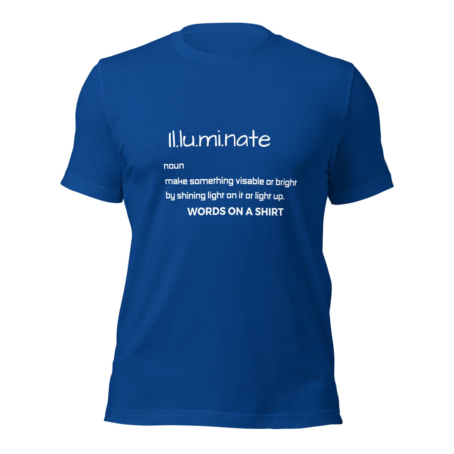 We’re gonna make you an offer you can’t refuse: the best 100% cotton tee you’ve ever tried. Pre-shrunk fabric? Check. Side-seamed construction? Check. Best fit ever? Double check. Illuminate Defined.