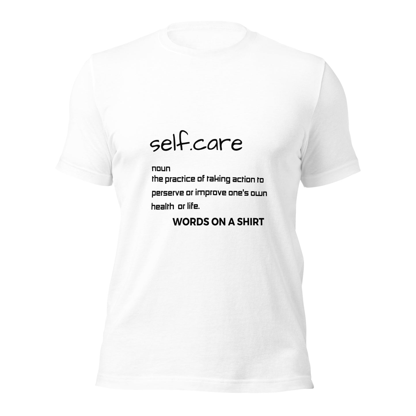 This tee is like a dream come true - soft, lightweight, with just enough stretch. It's comfy and flattering for everyone. The perfect definition of self-care.