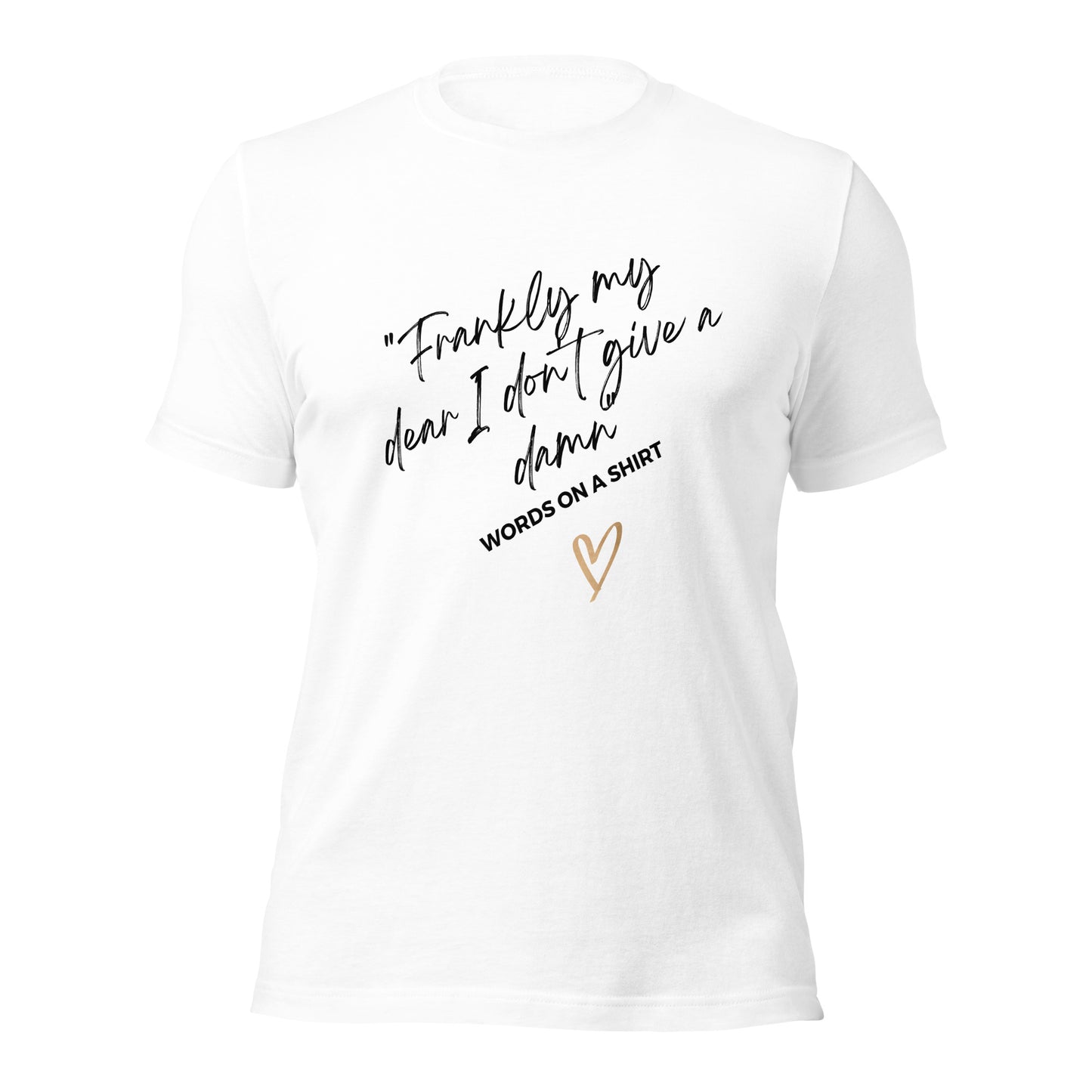 You just can't go wrong with this offer - indulge in the highest quality 100% cotton, pre-shrunk fabric for a perfect fit, and show your love for Gone With The Wind with the iconic "Frankly My Dear, I Don't Give A Damn" quote - why pass it up? This is one you won't want to miss - add it to your cart now!