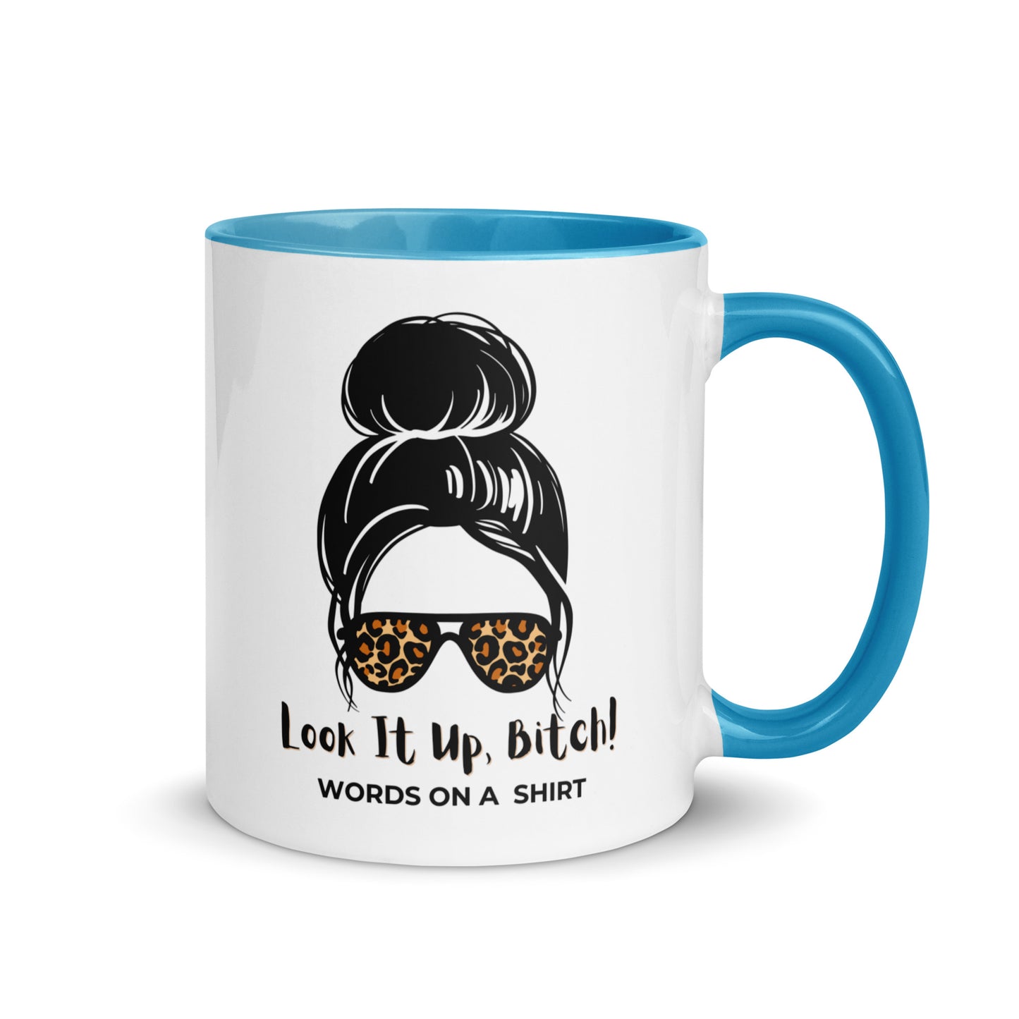 Jazz up your morning coffee or tea routine with a pop of color! These ceramic mugs not only boast a stunning design, but also feature a bright rim, handle, and interior, bringing a touch of pizzazz to your mug collection. Look It Up, Bitch!