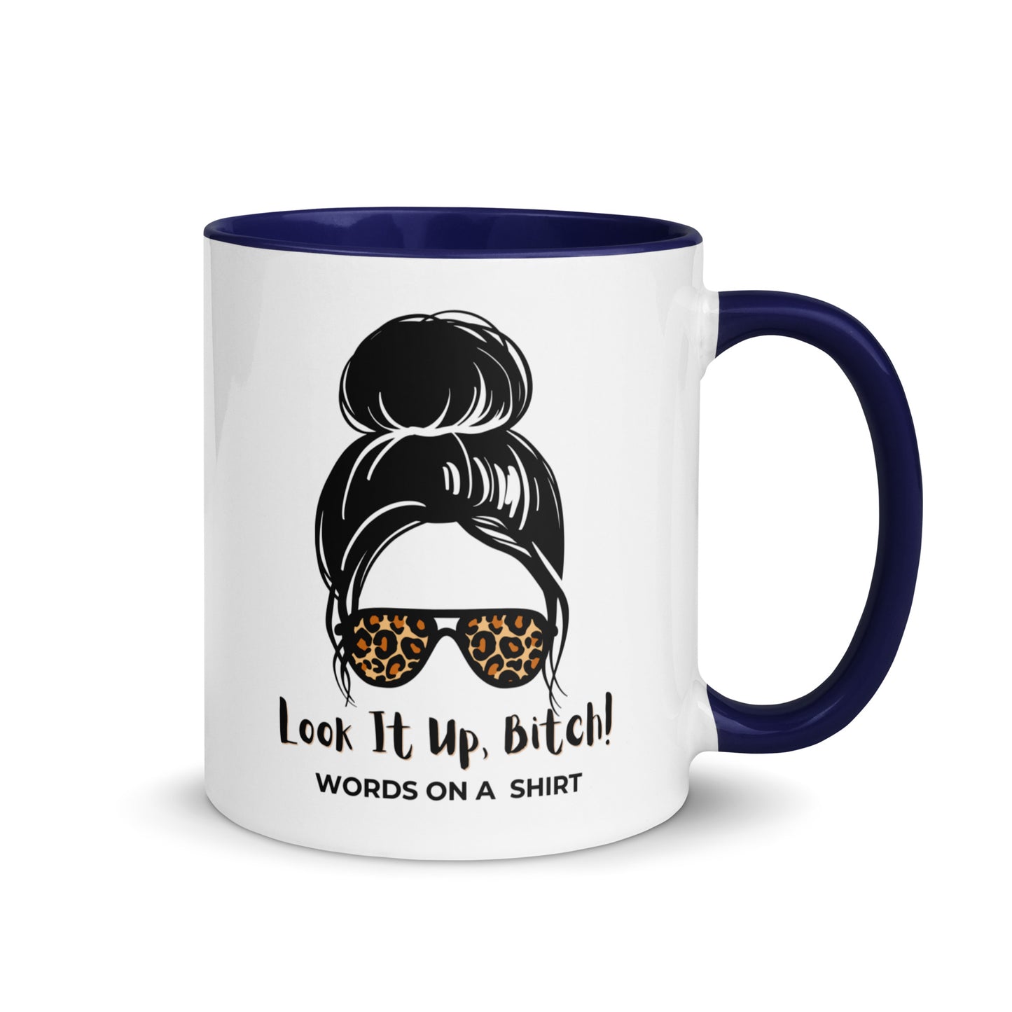 Jazz up your morning coffee or tea routine with a pop of color! These ceramic mugs not only boast a stunning design, but also feature a bright rim, handle, and interior, bringing a touch of pizzazz to your mug collection. Look It Up, Bitch!